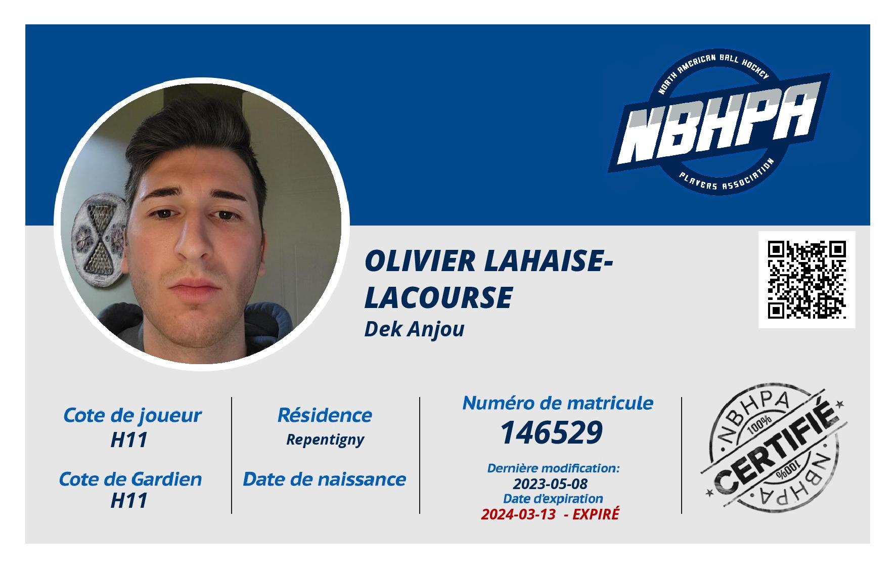 Olivier Lahaise-Lacourse