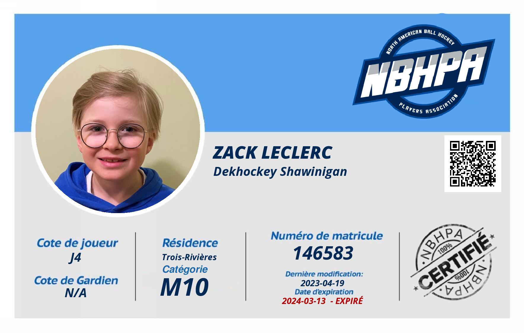 Zack Leclerc