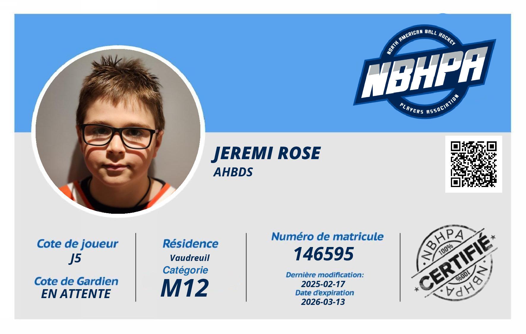 Jeremi Rose