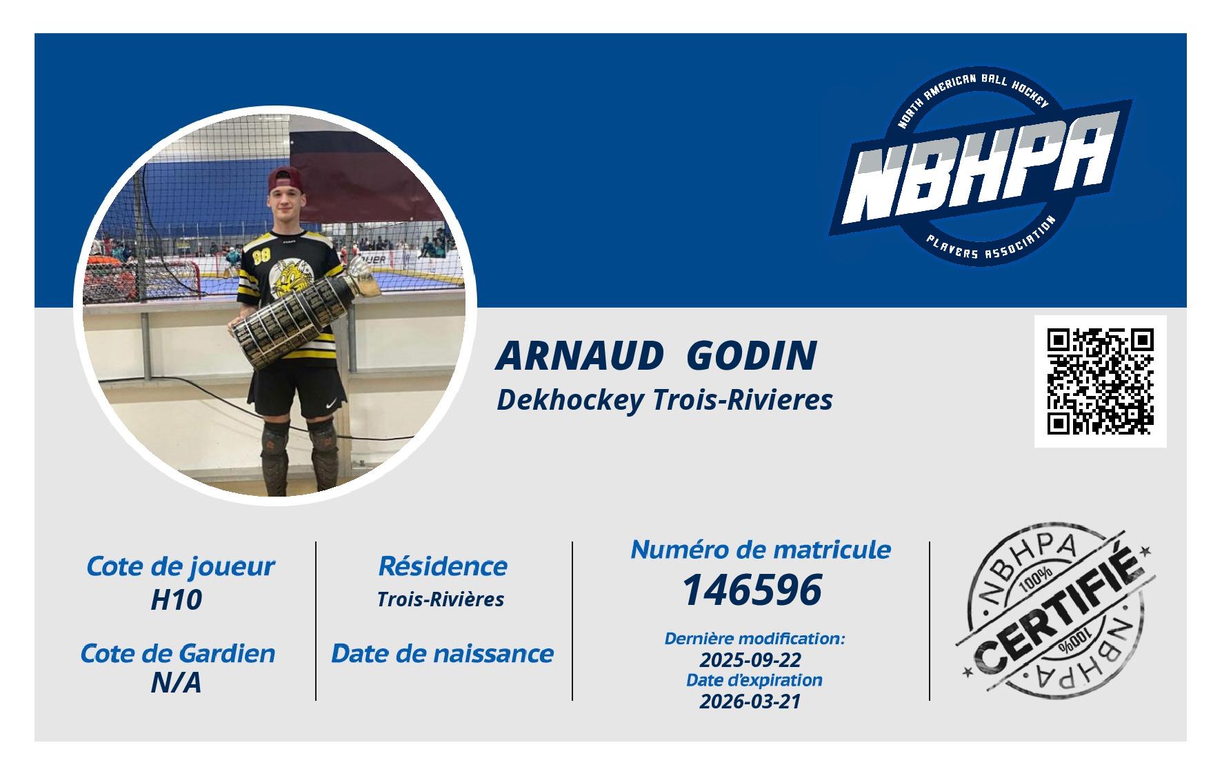 Arnaud  Godin