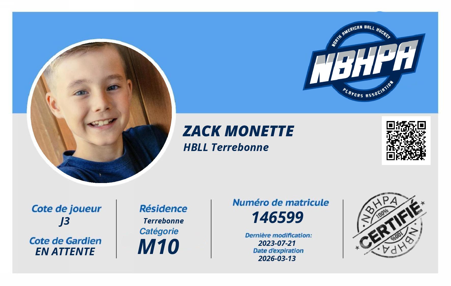 Zack Monette