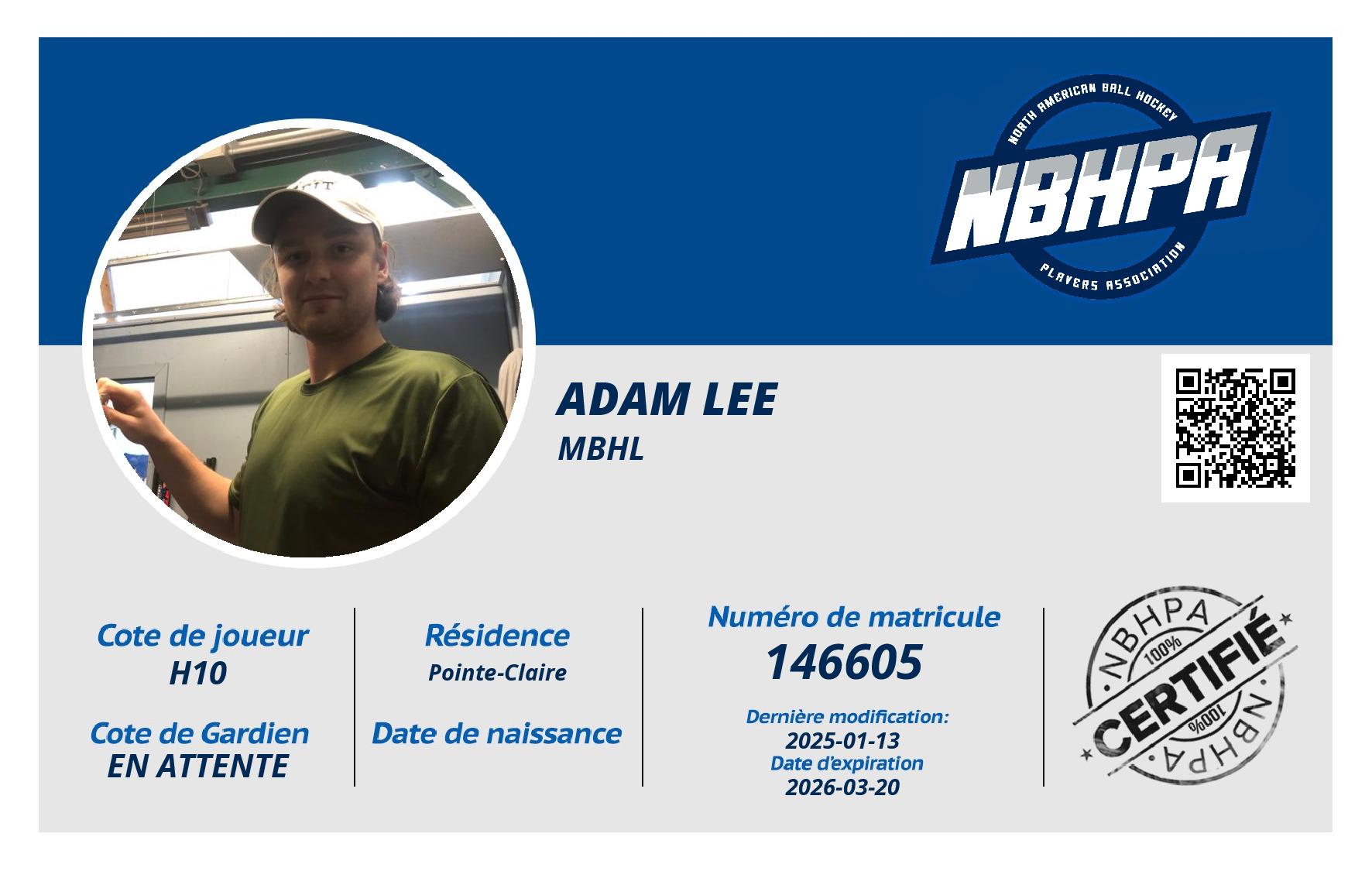 Adam Lee