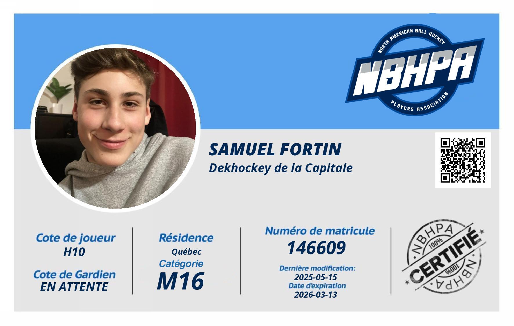 Samuel Fortin