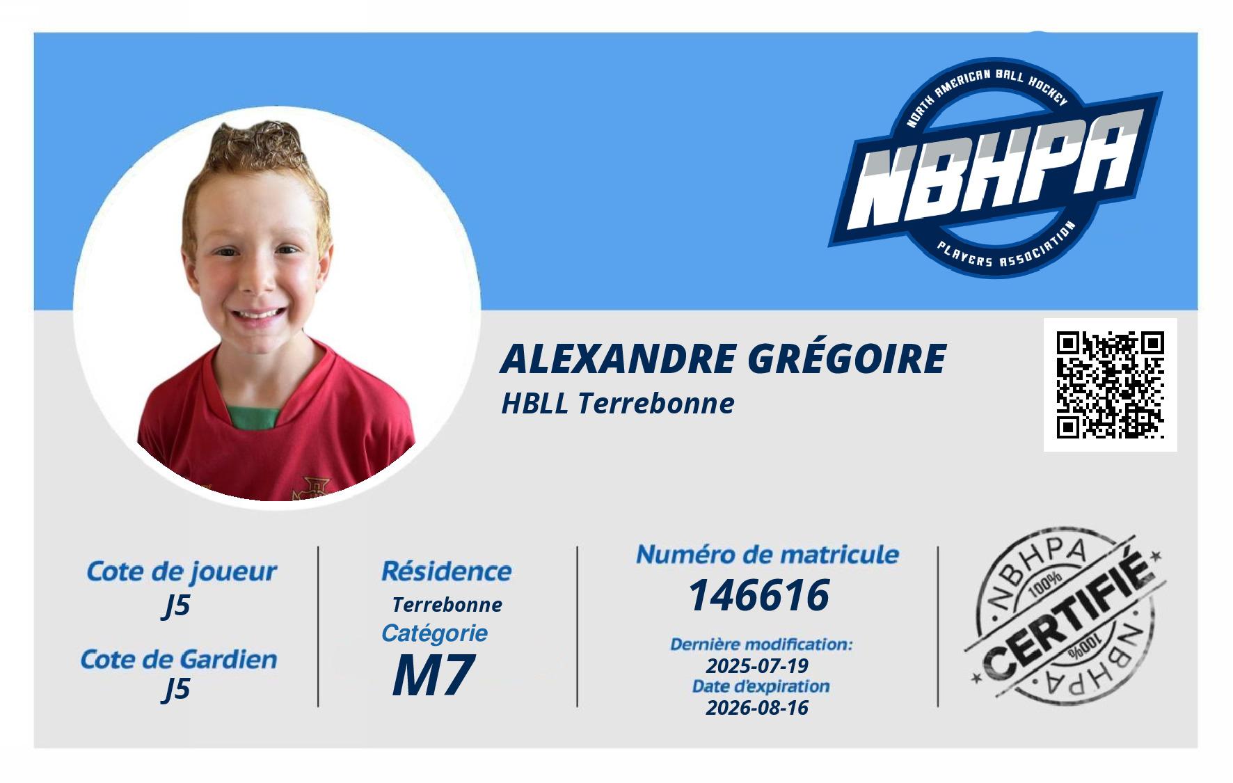 Alexandre Grégoire