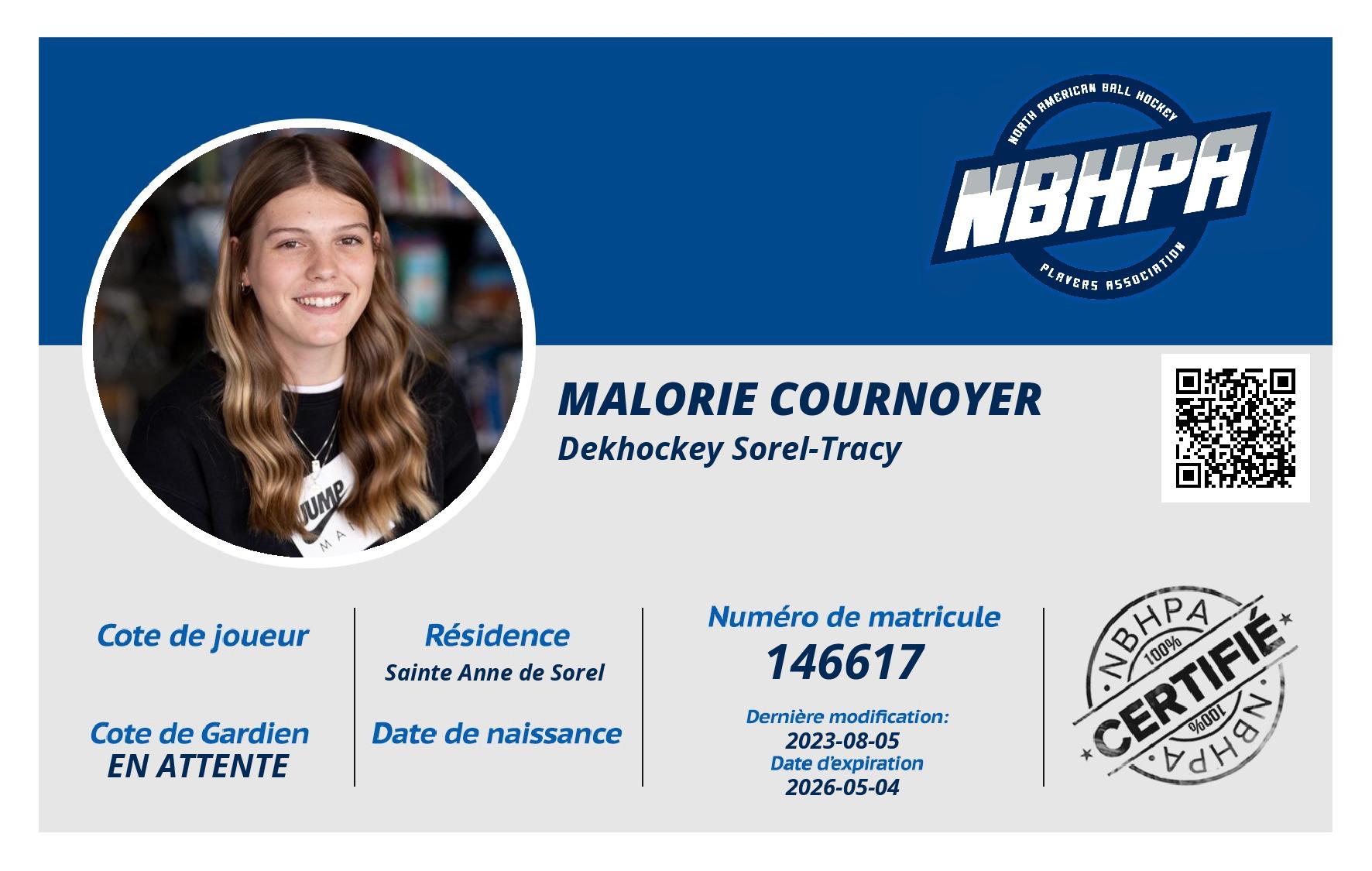 Malorie Cournoyer 