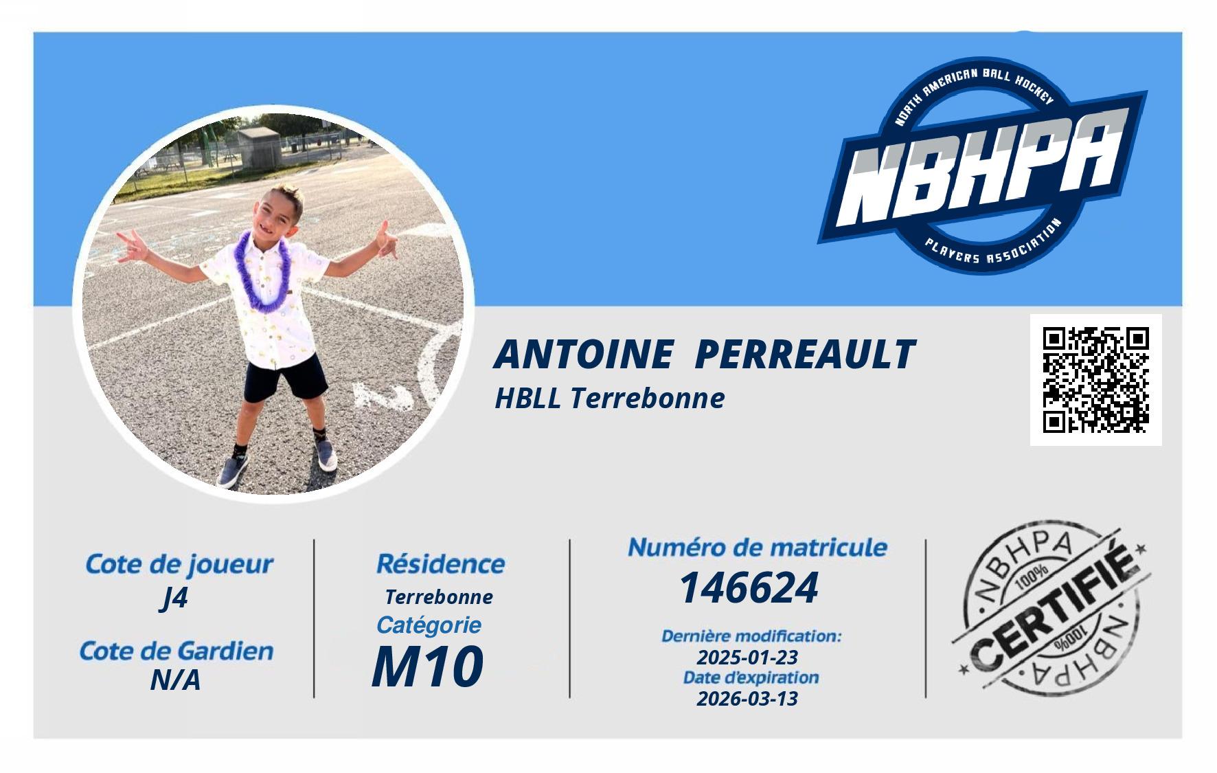 Antoine  Perreault 