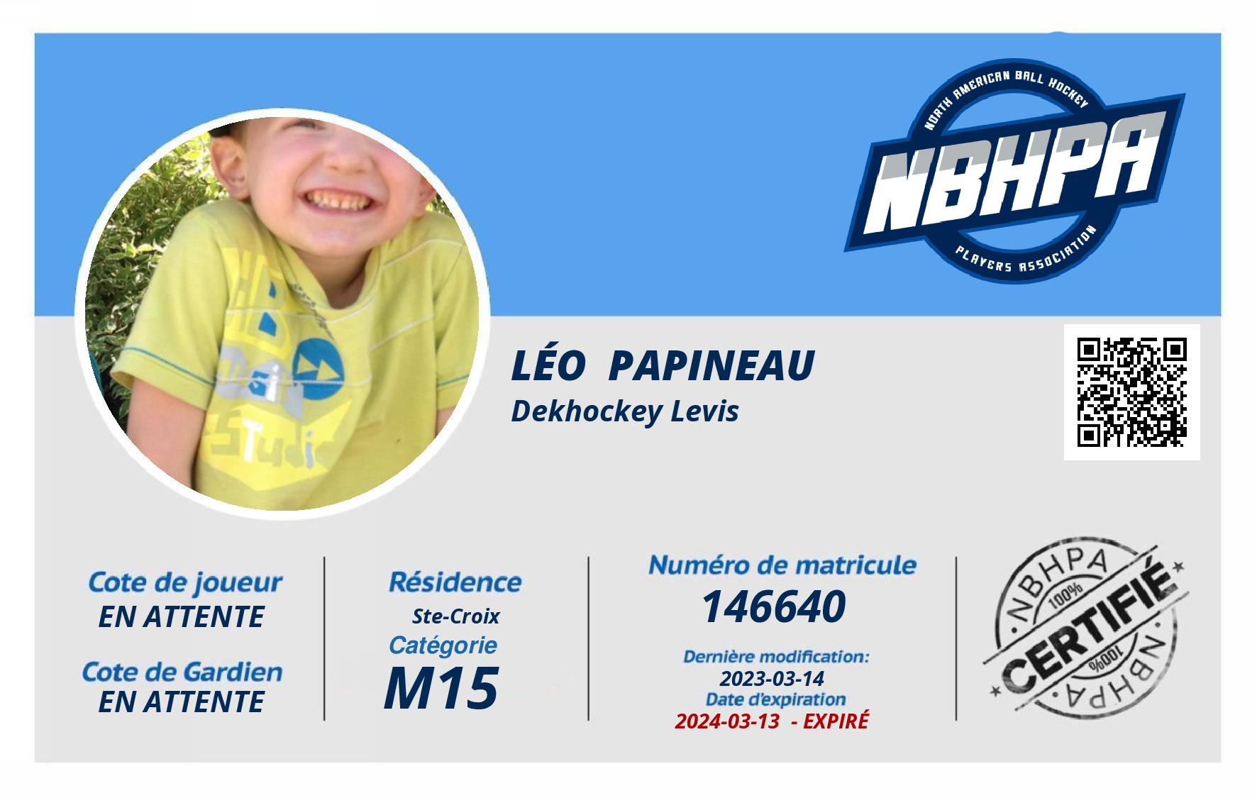 Léo  Papineau 