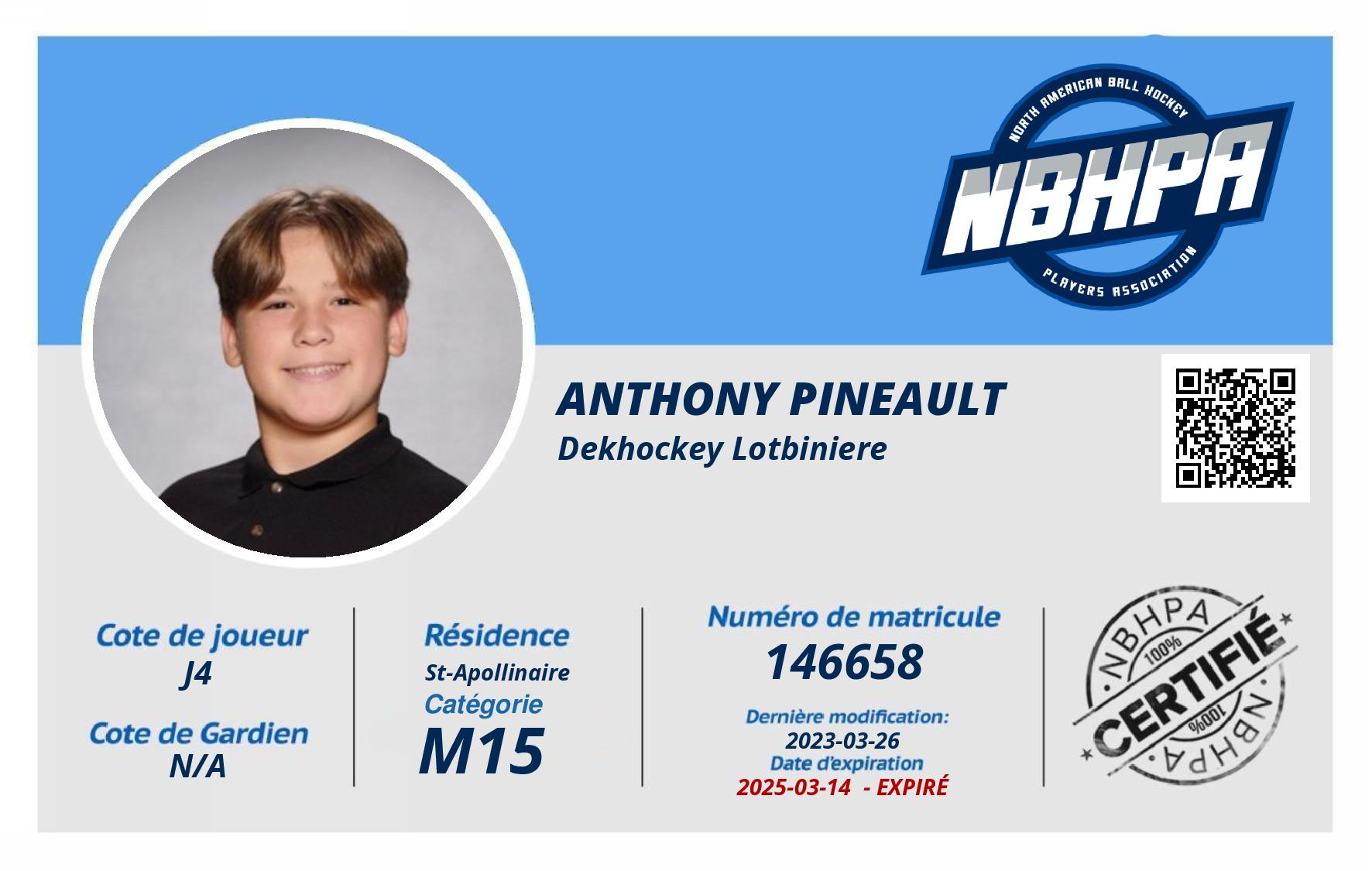 Anthony Pineault