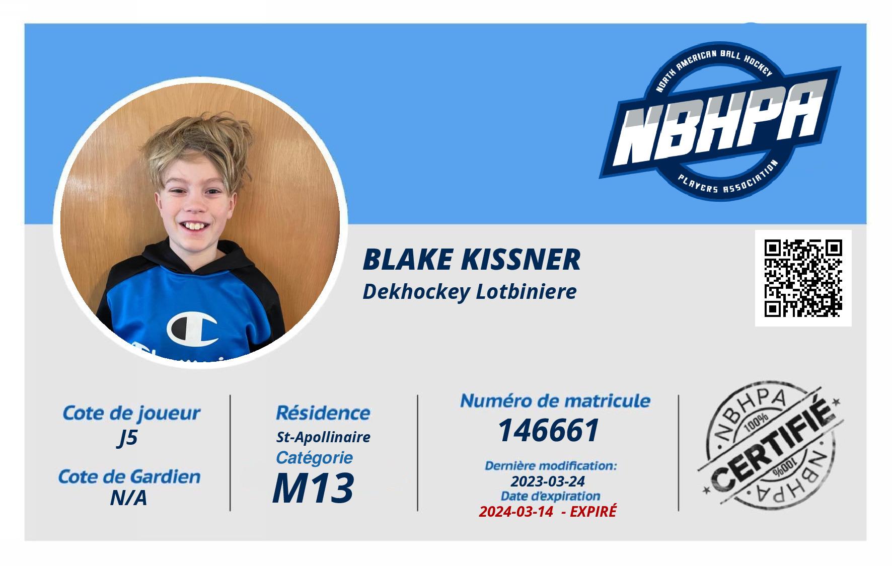 Blake Kissner