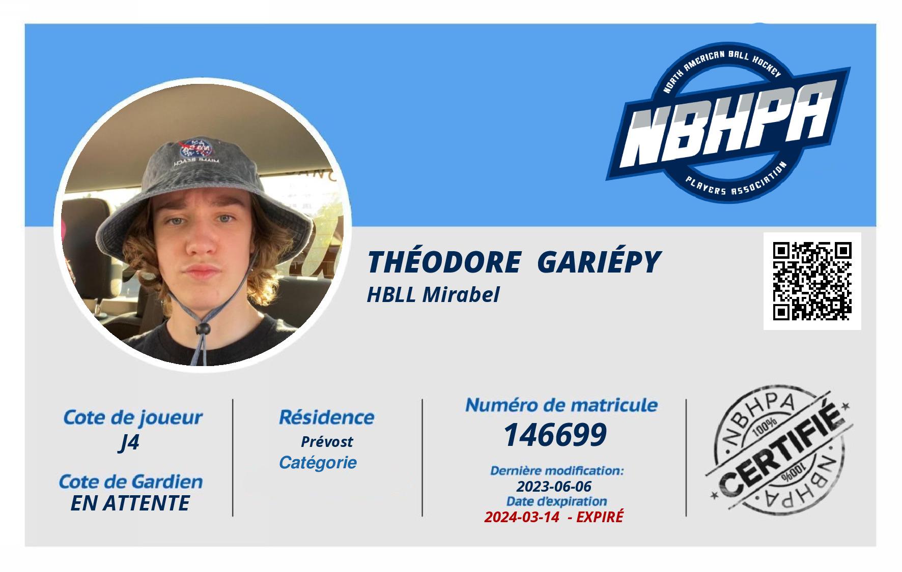 Théodore  Gariépy 