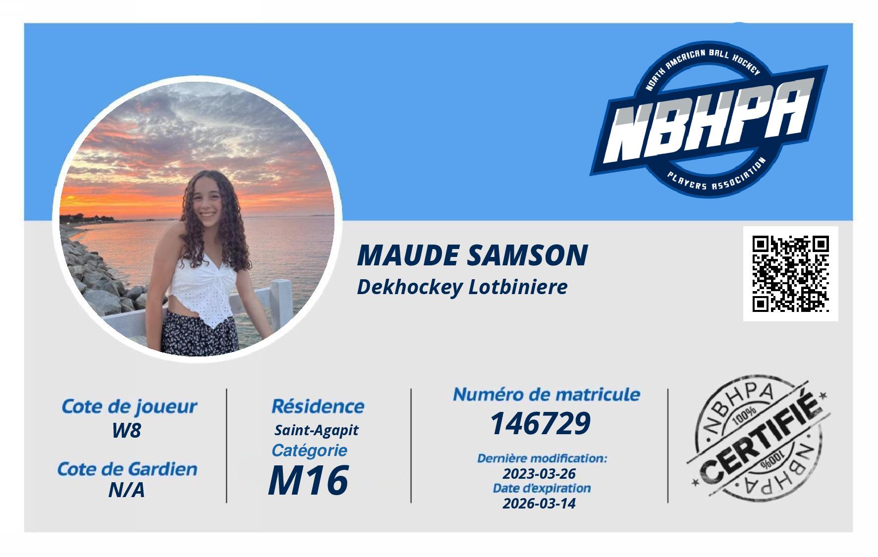 Maude Samson