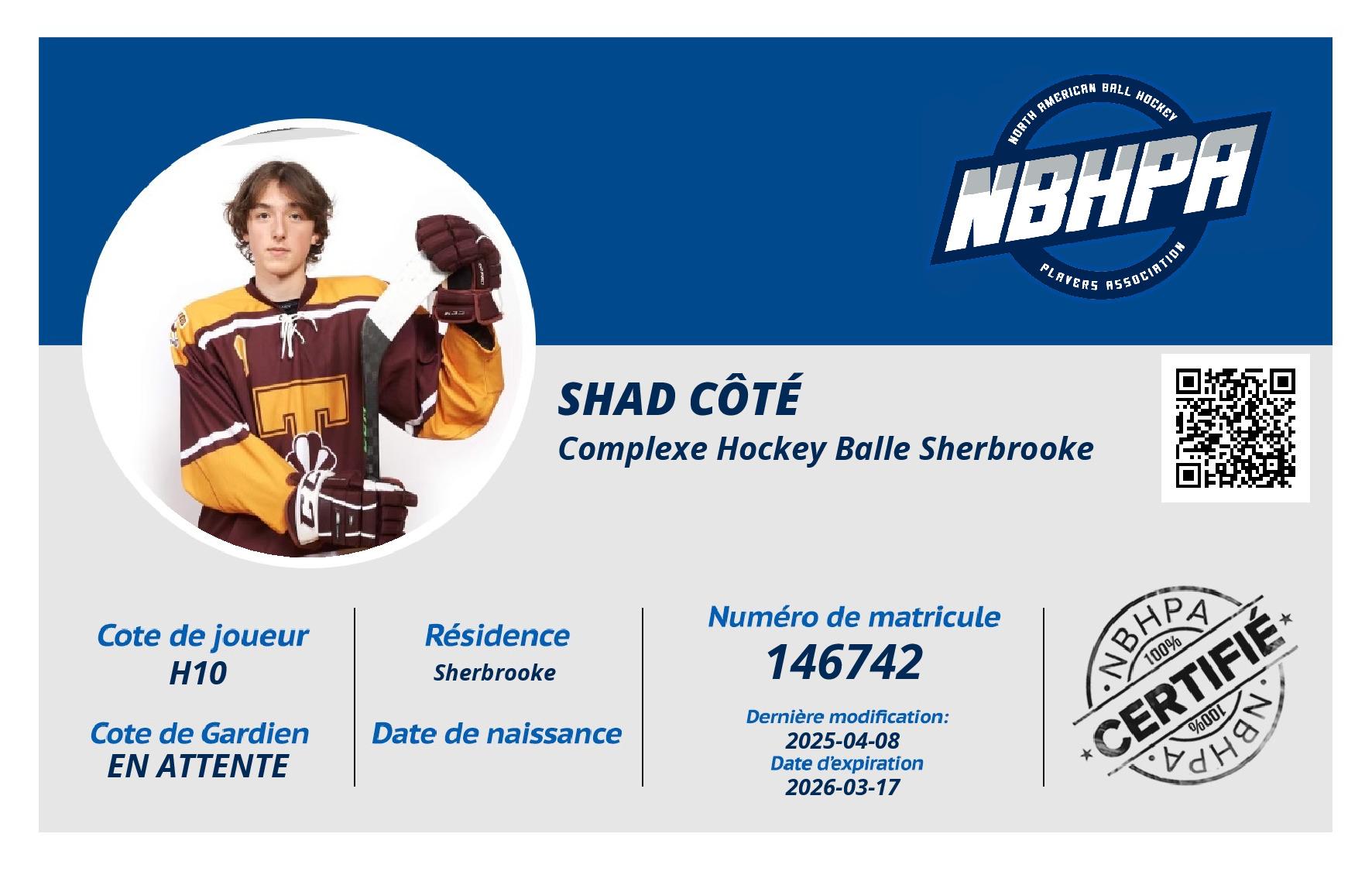 Shad Côté 