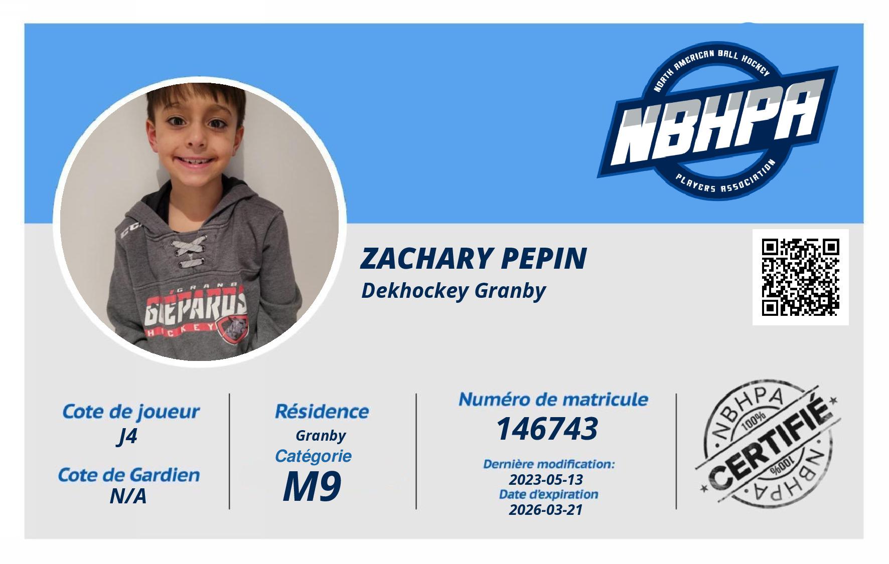 Zachary Pepin