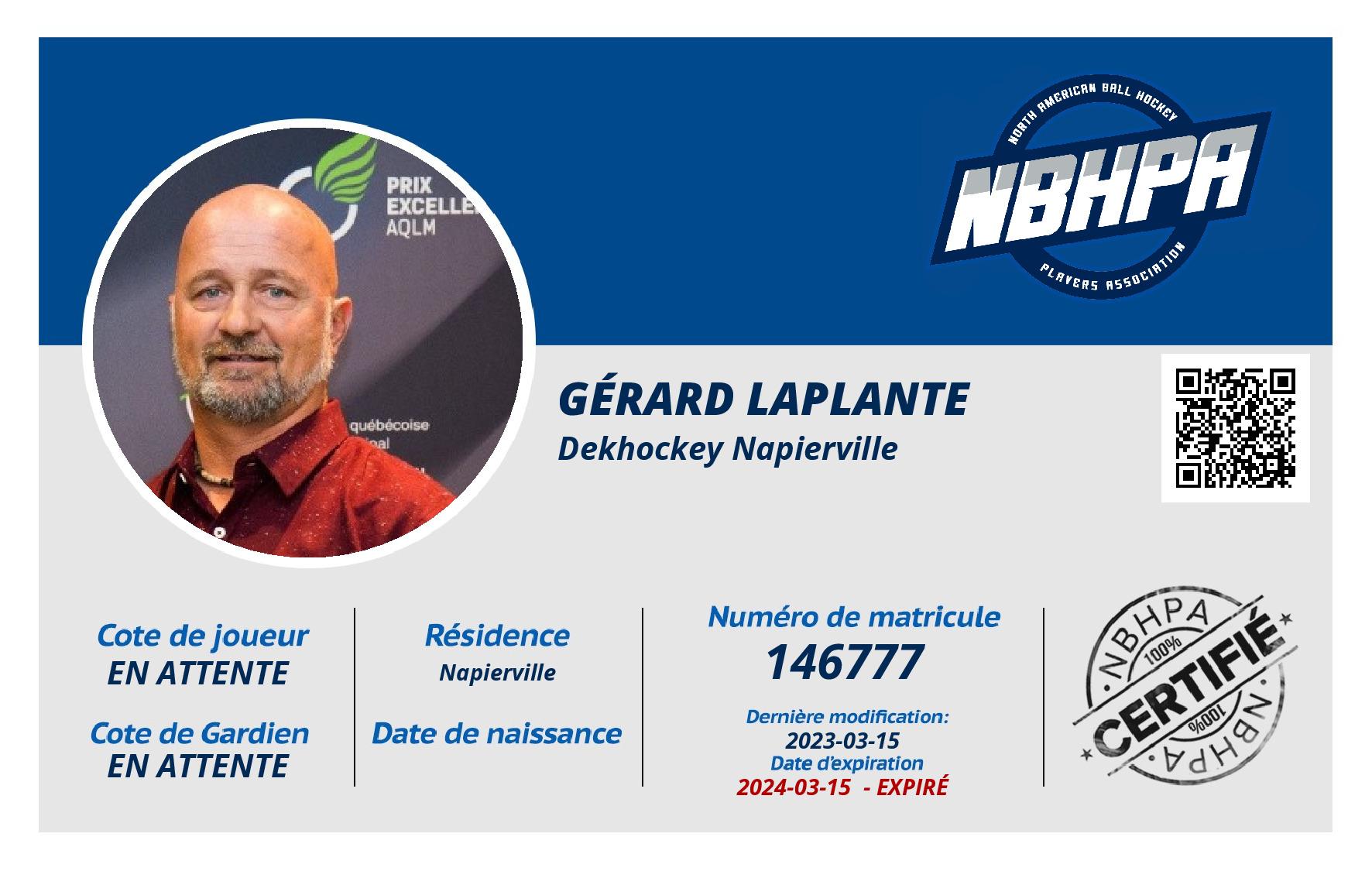 Gérard Laplante