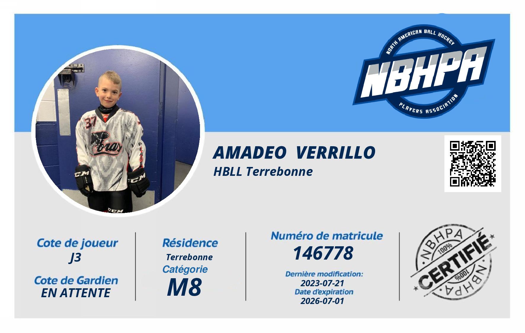 Amadeo  Verrillo