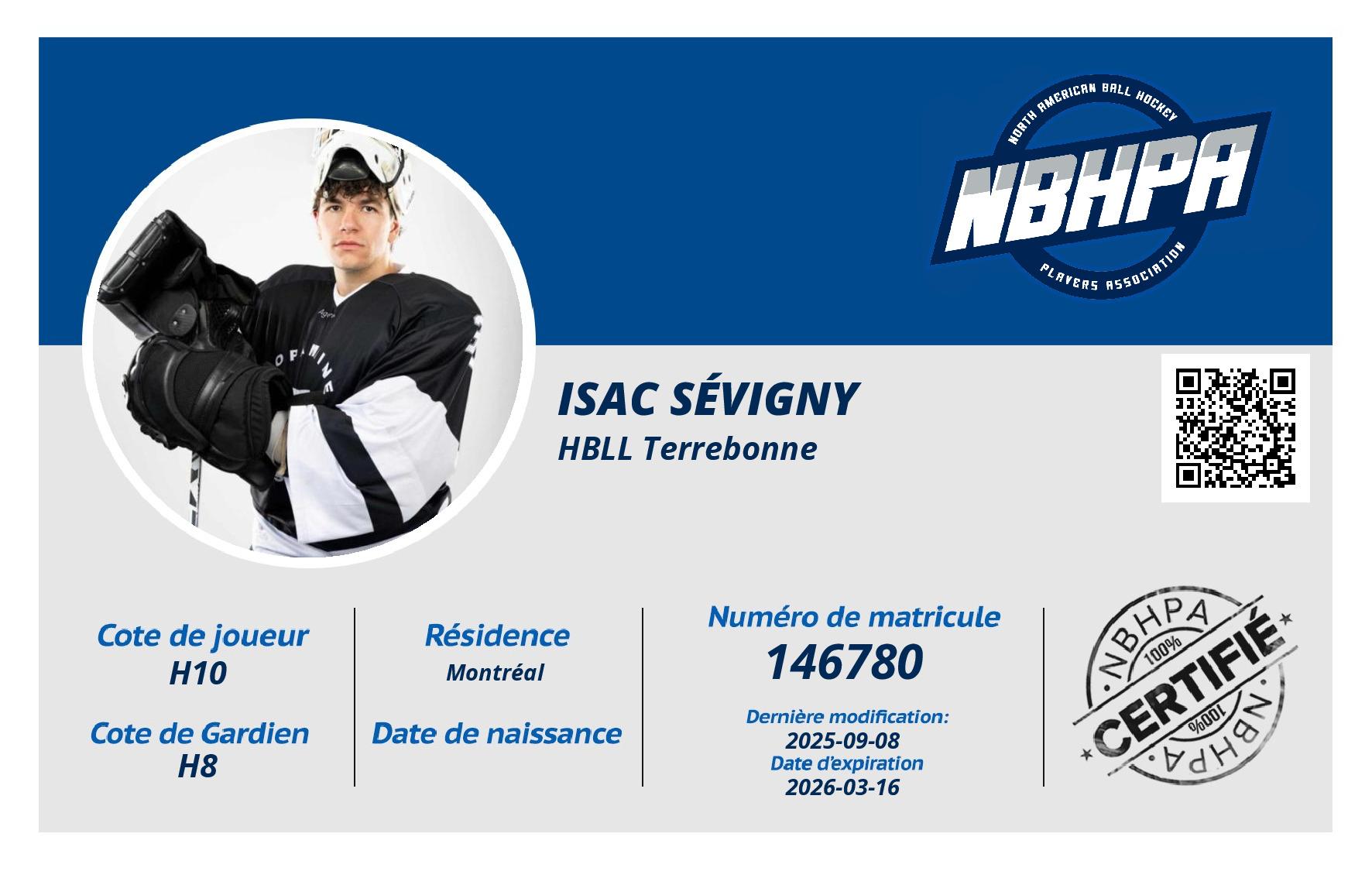Isac Sévigny 