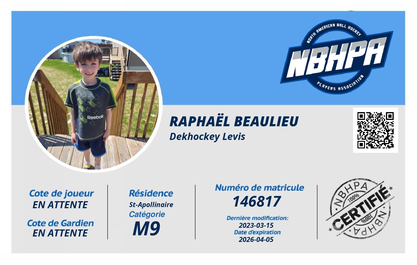Raphaël Beaulieu