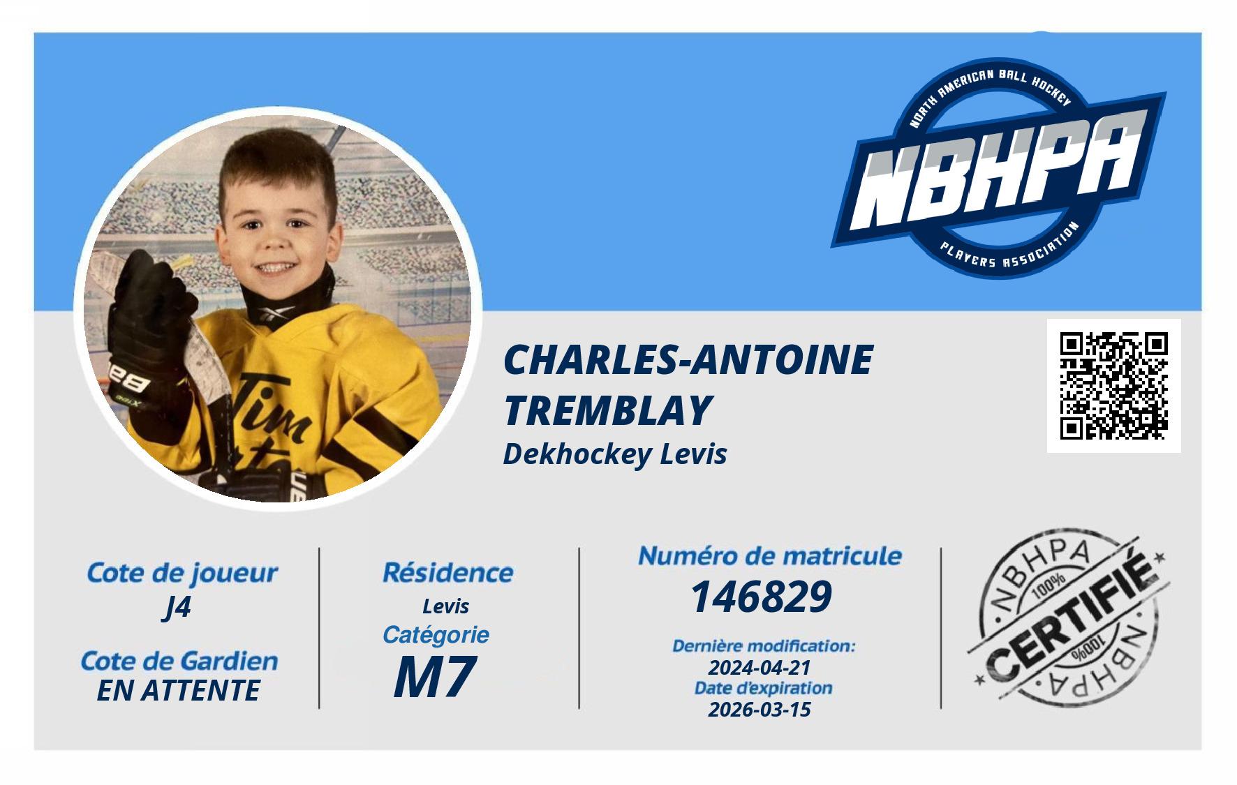 Charles-Antoine  Tremblay