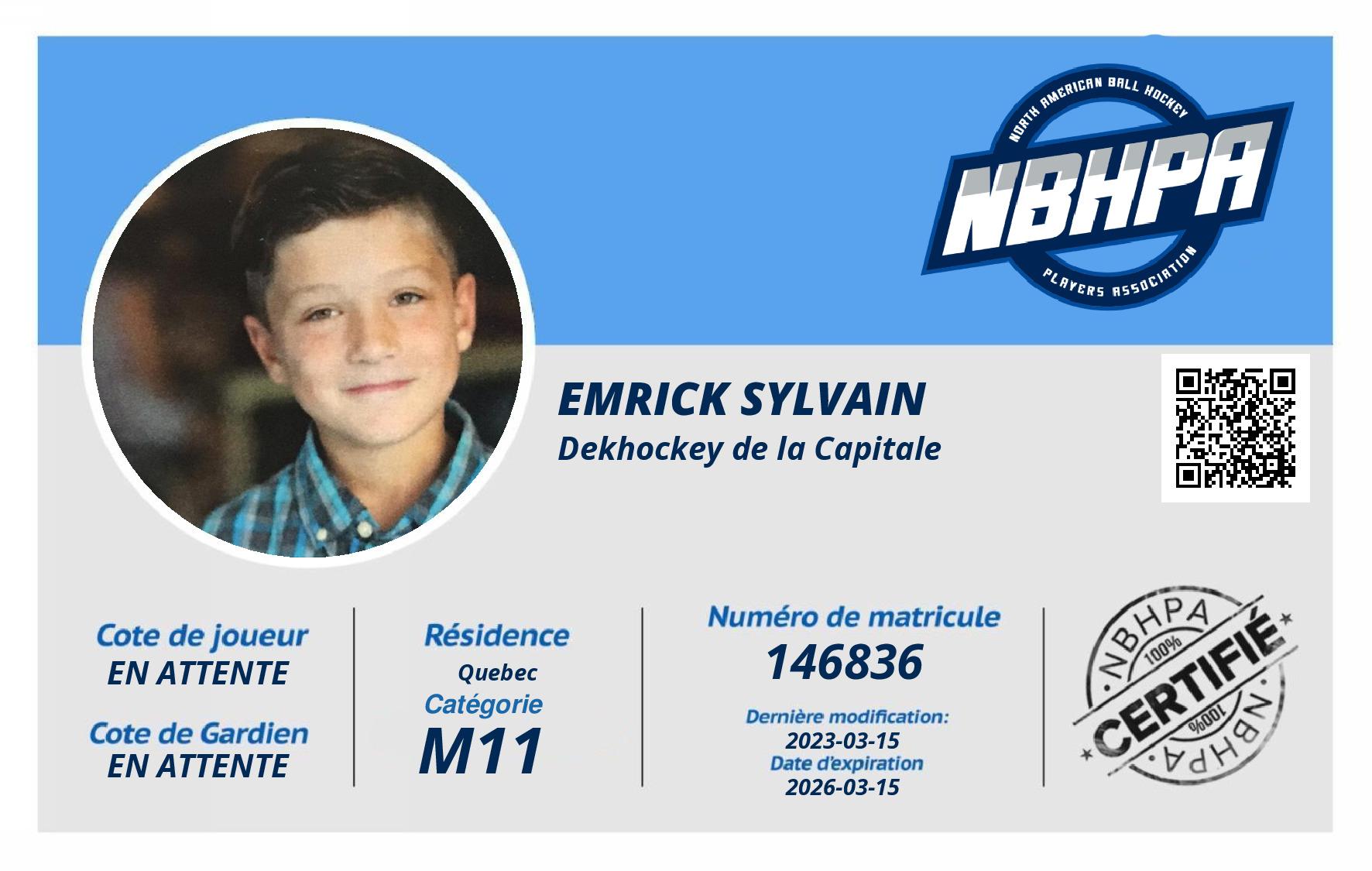 Emrick Sylvain