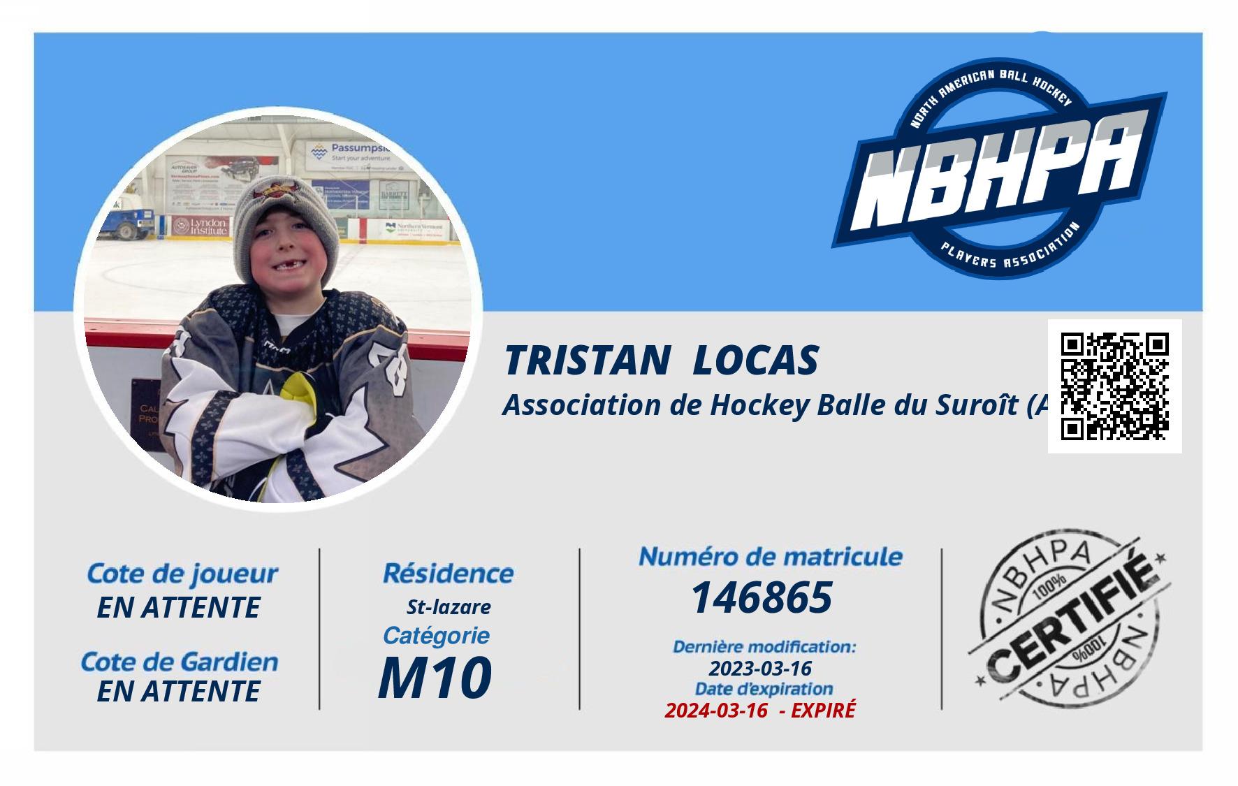 Tristan  Locas 