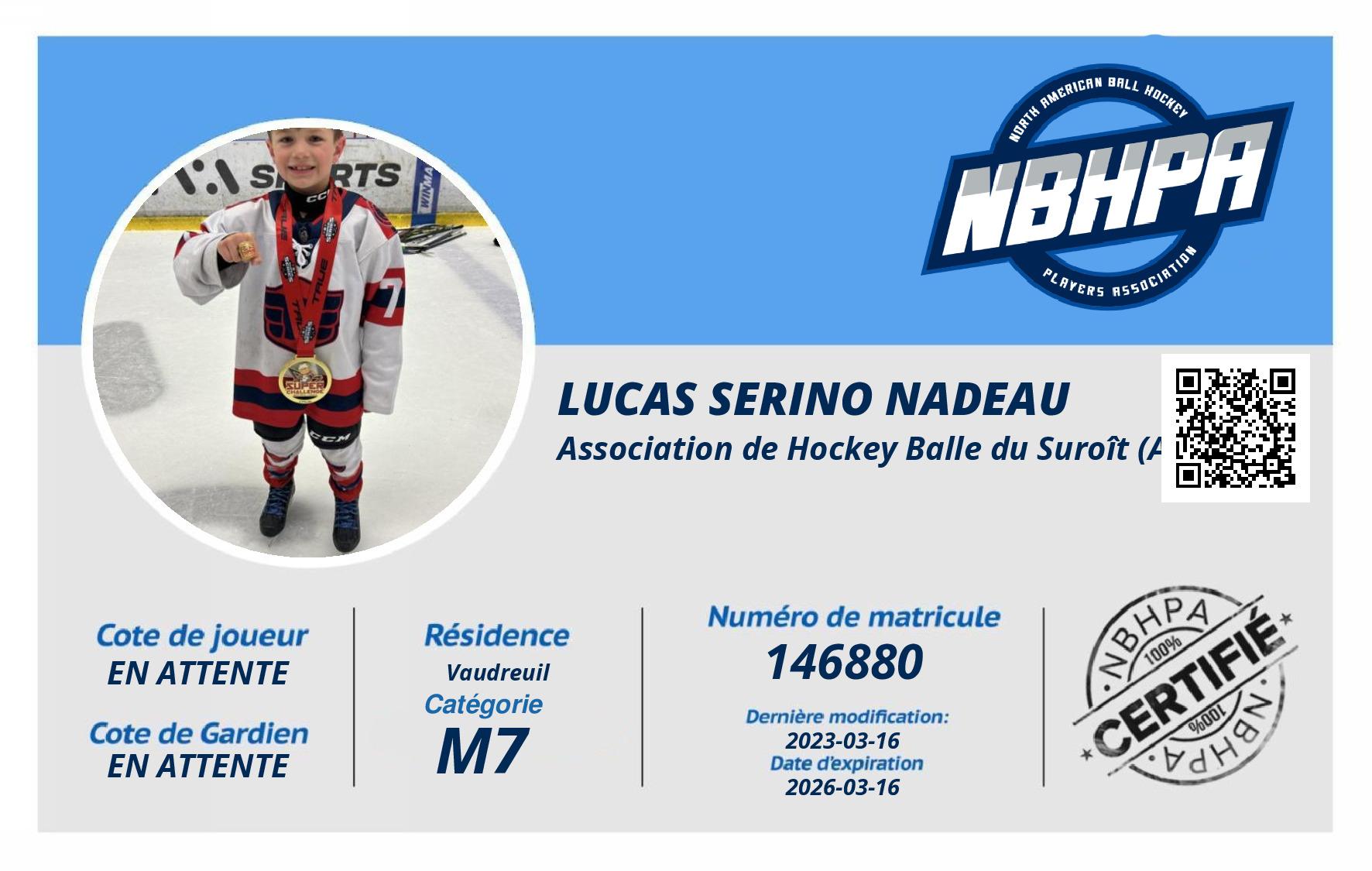 Lucas Serino Nadeau