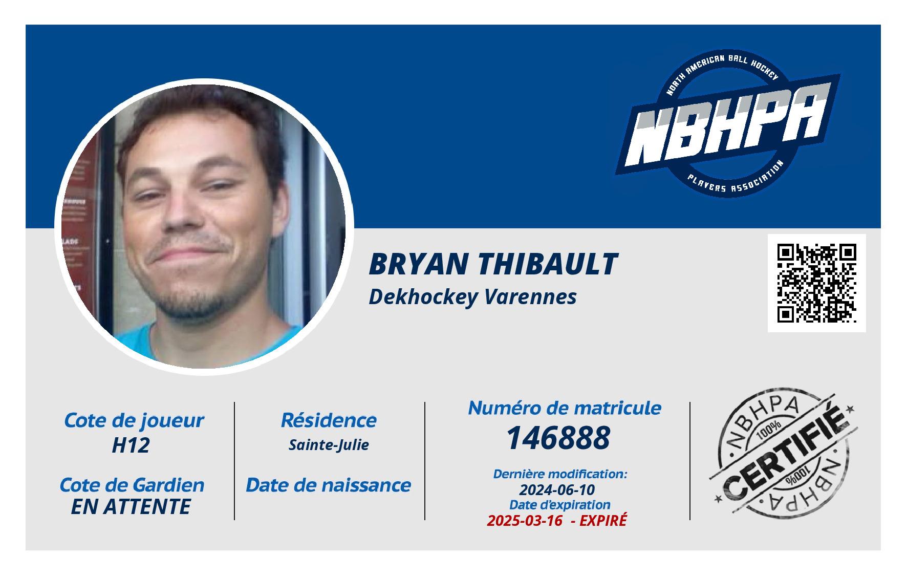 Bryan Thibault