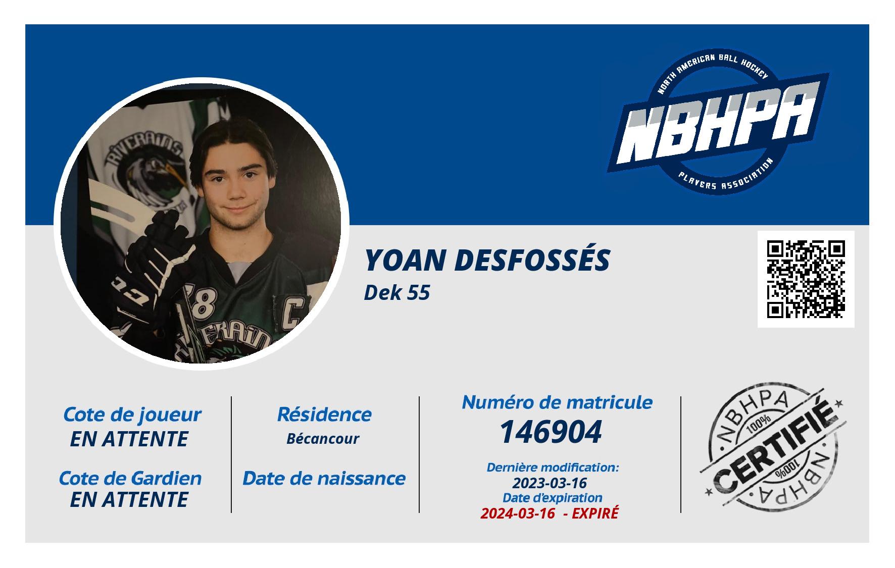 Yoan Desfossés