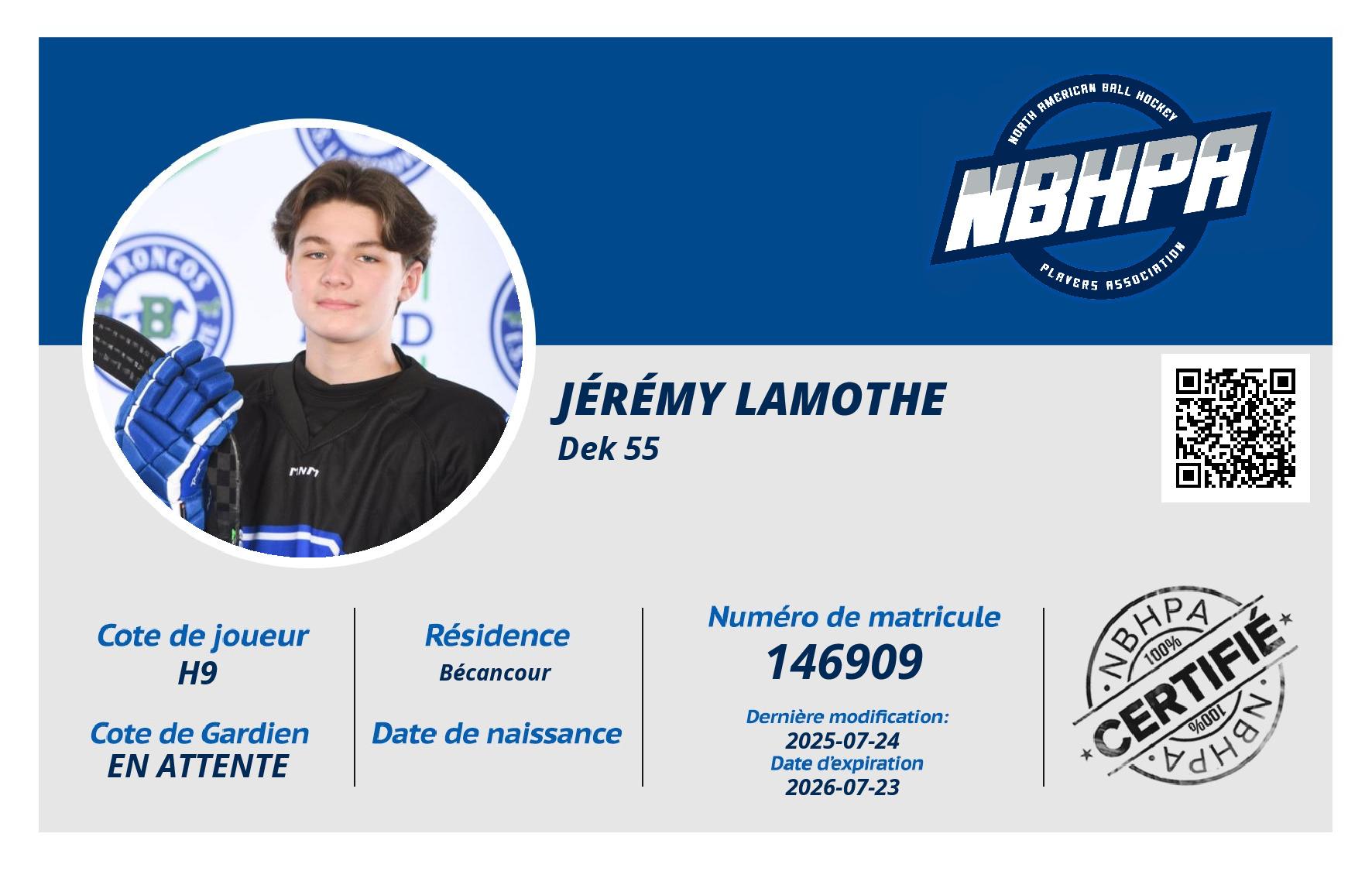 Jérémy Lamothe