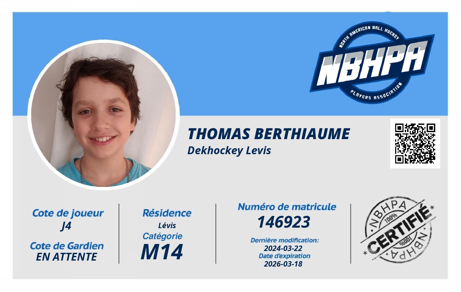 Thomas Berthiaume