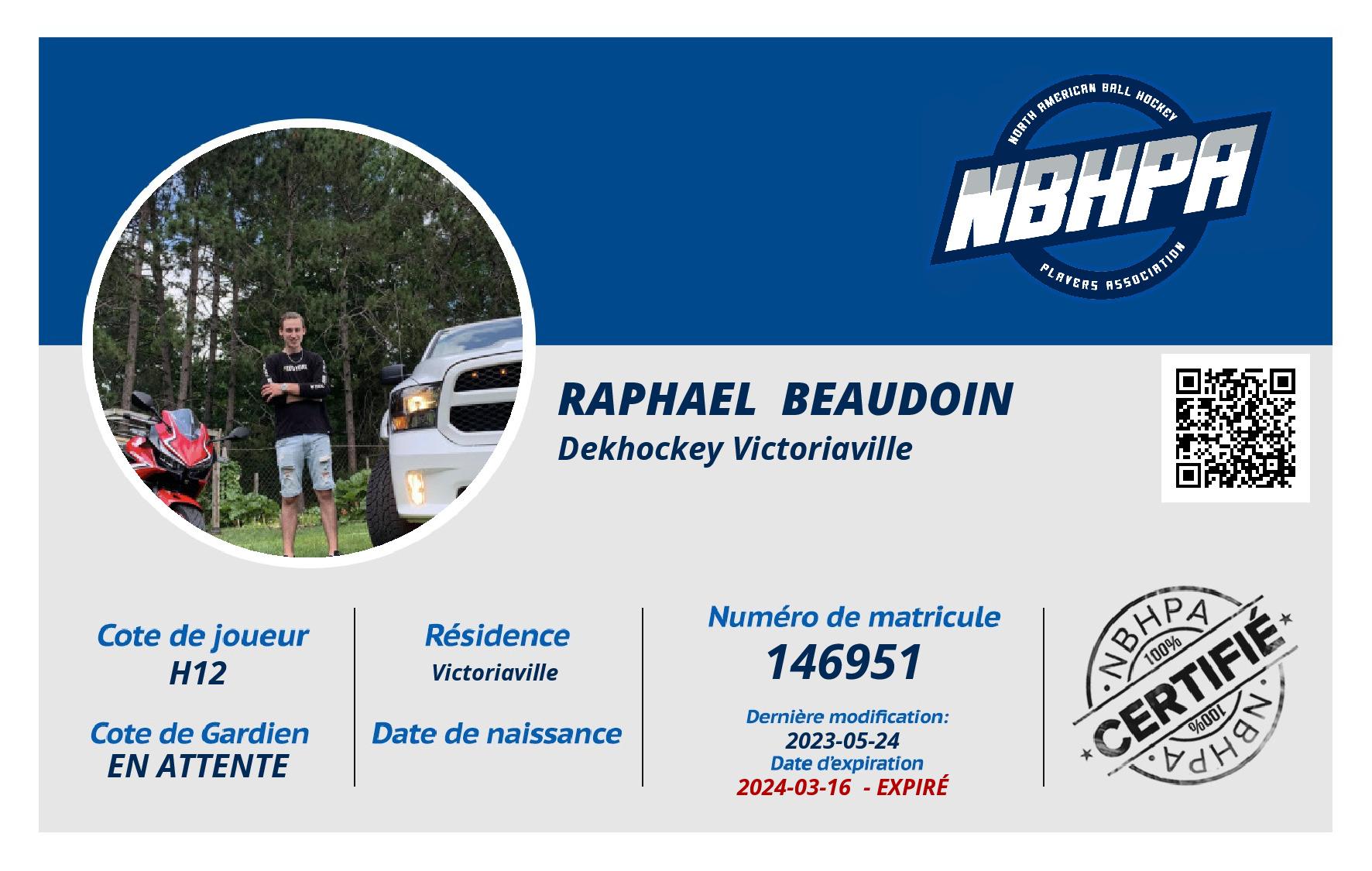 Raphael  Beaudoin 
