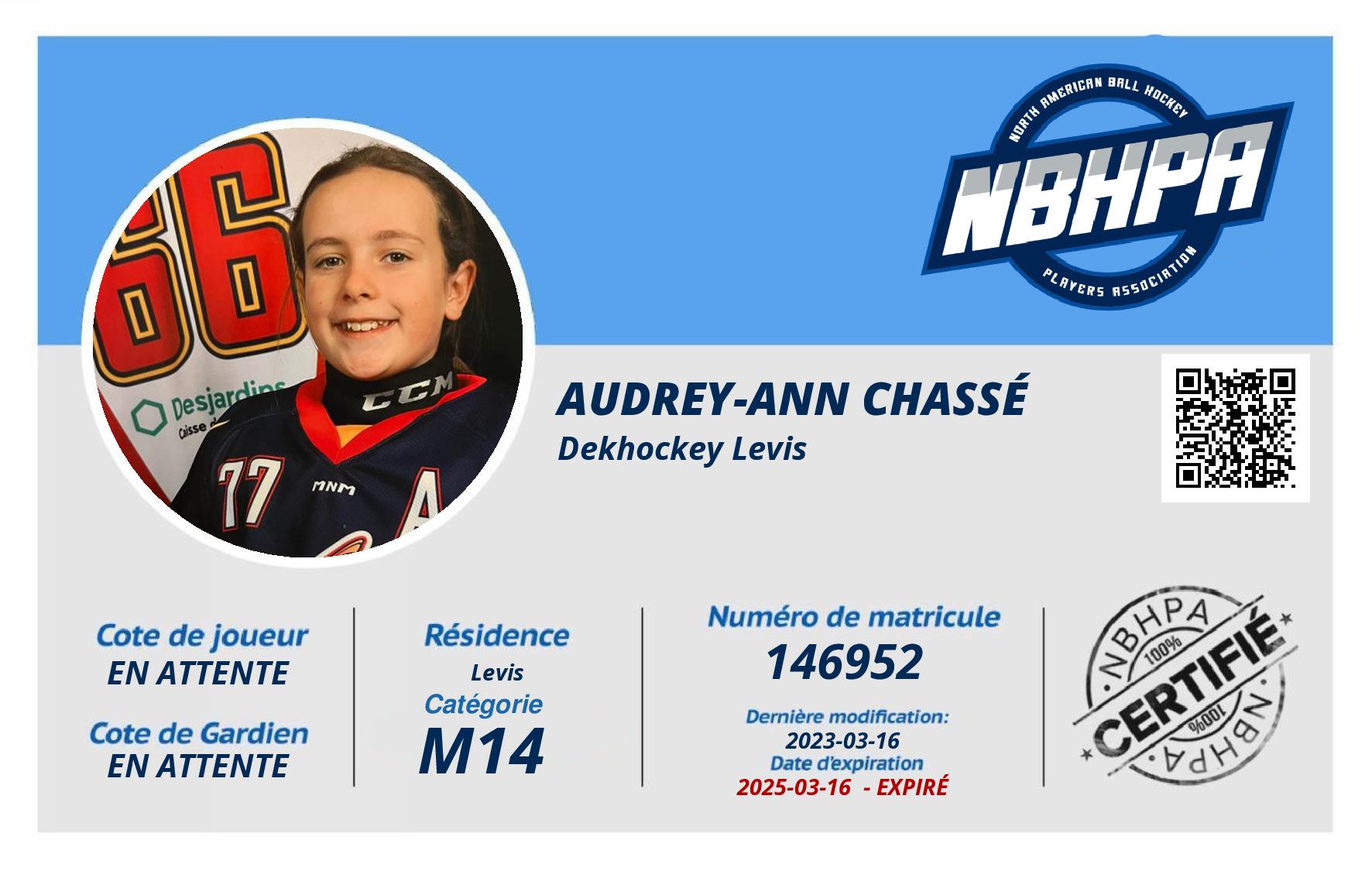 Audrey-ann Chassé