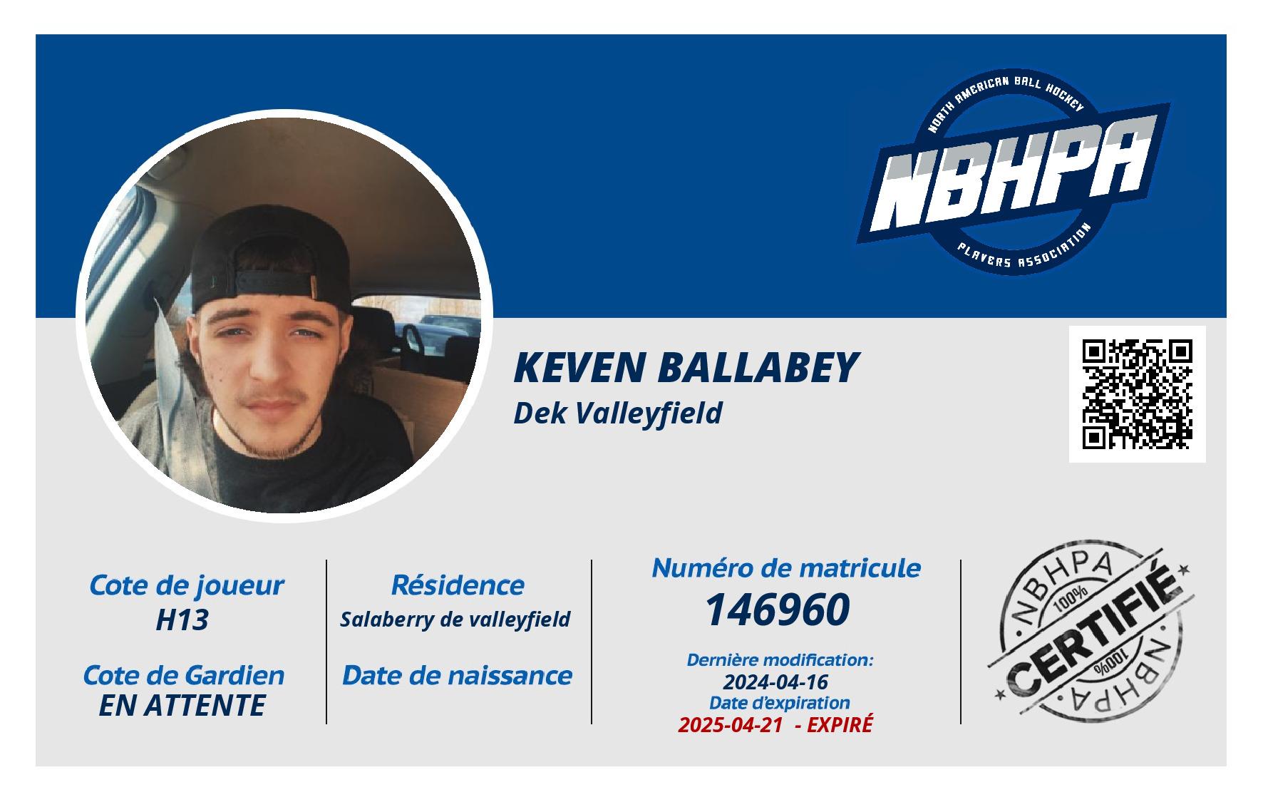 Keven Ballabey