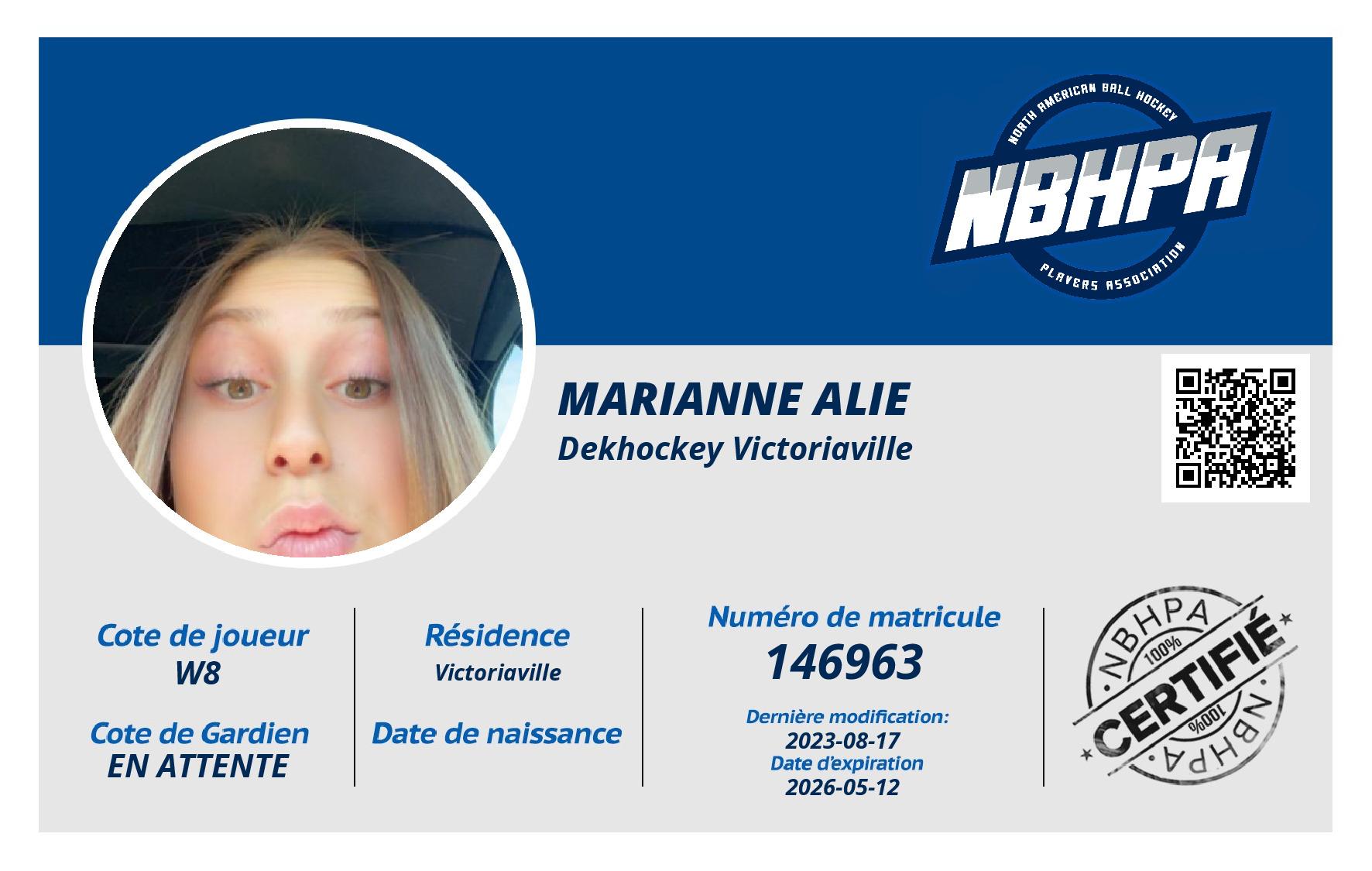 Marianne Alie