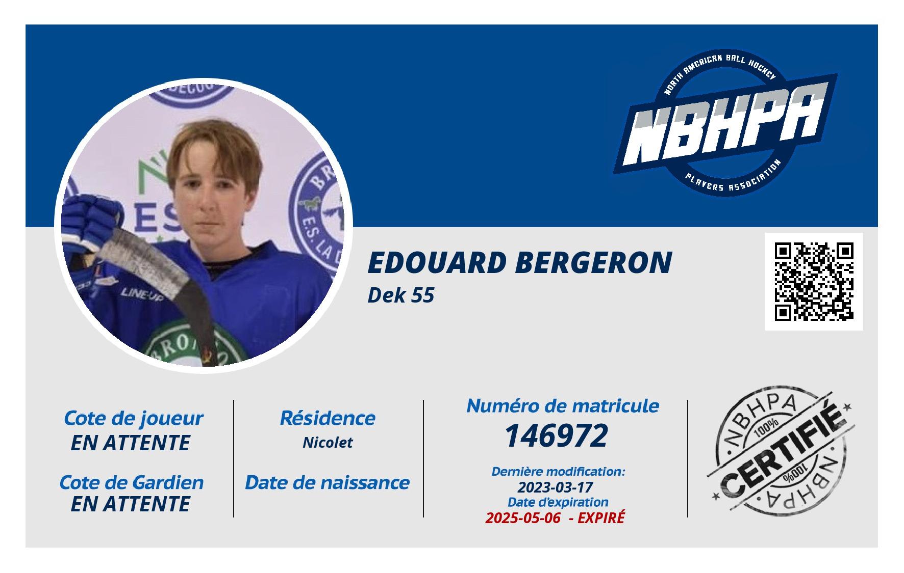 Edouard Bergeron