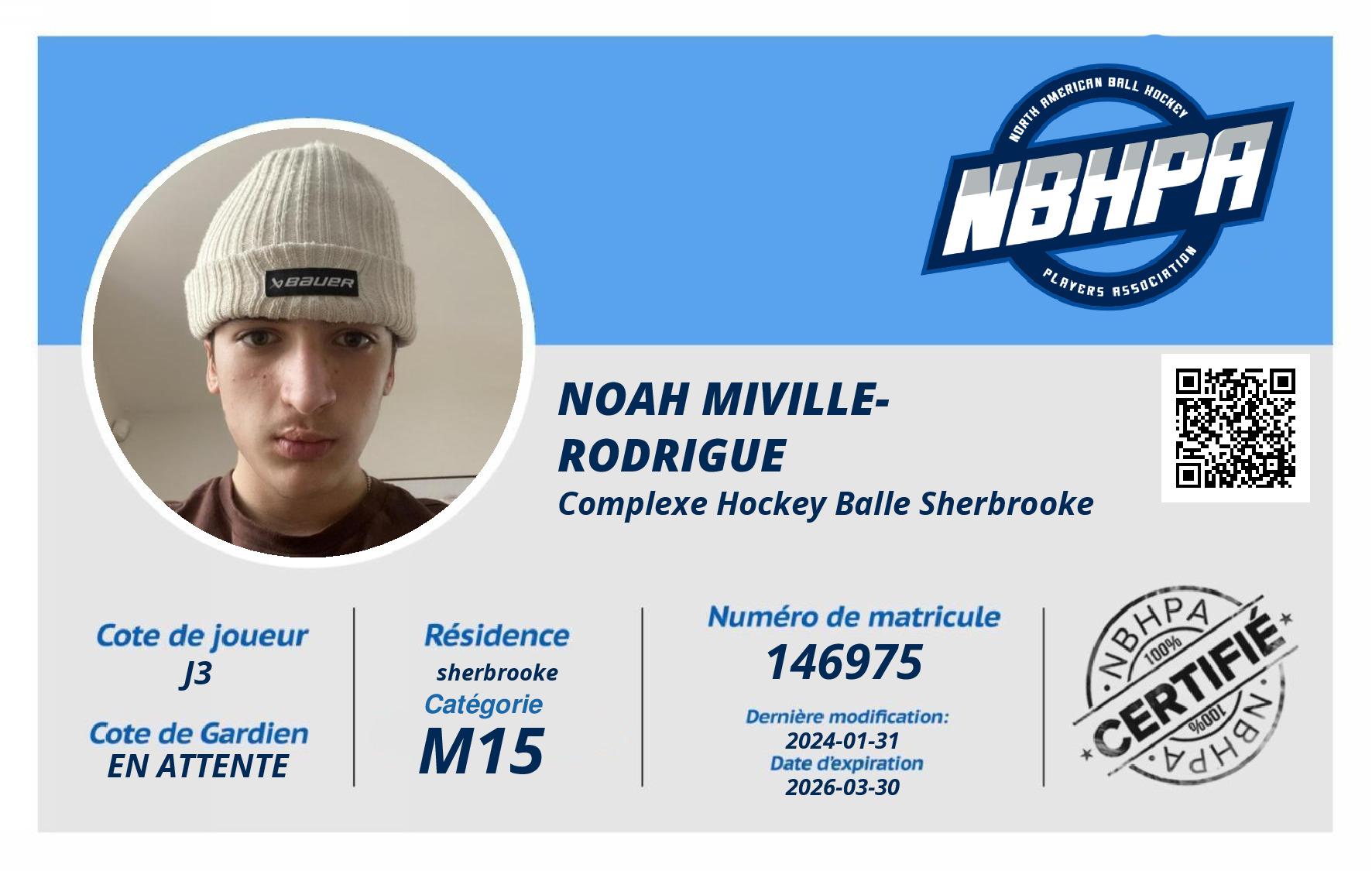 Noah Miville-Rodrigue