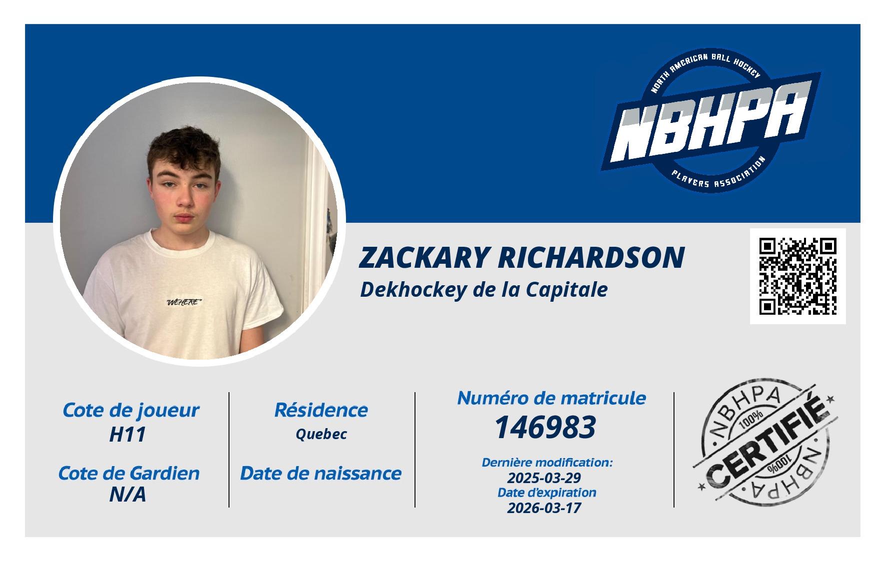 Zackary Richardson