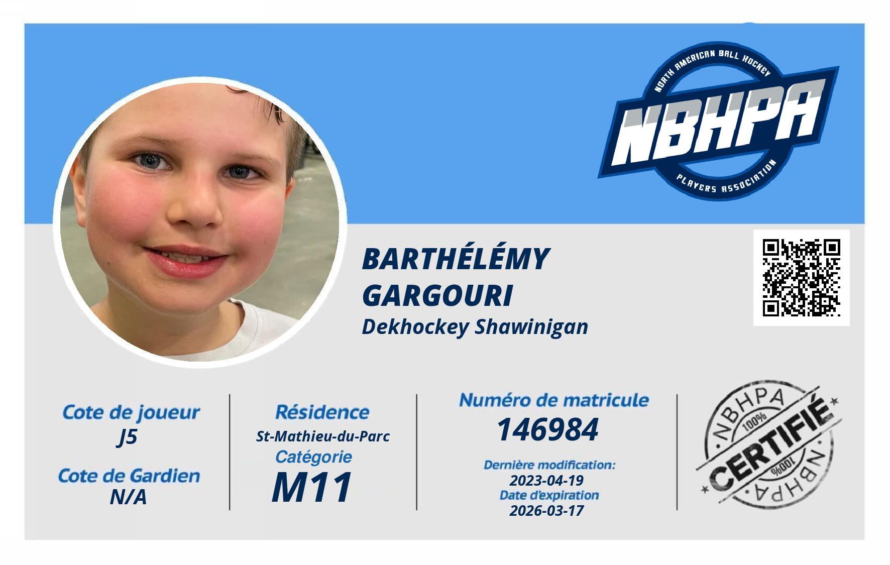 Barthélémy  Gargouri 