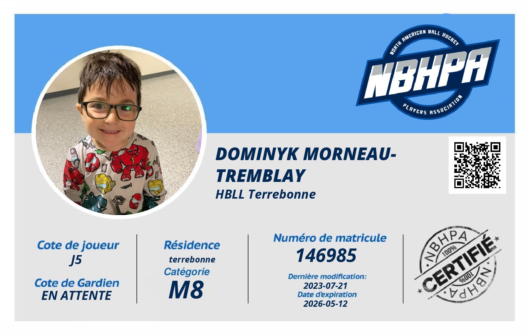 Dominyk Morneau-Tremblay