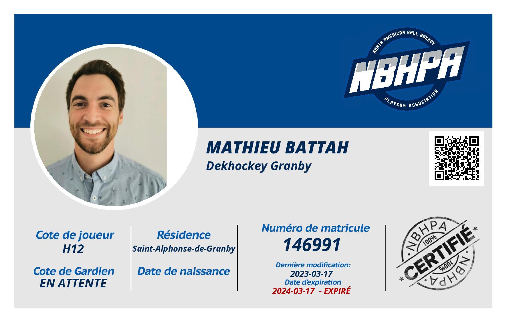 Mathieu Battah