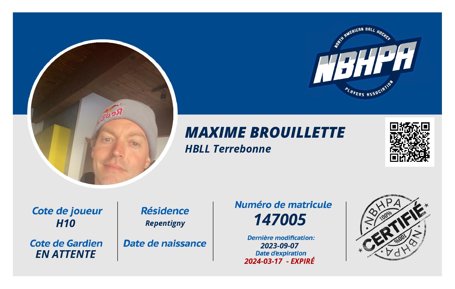 Maxime Brouillette