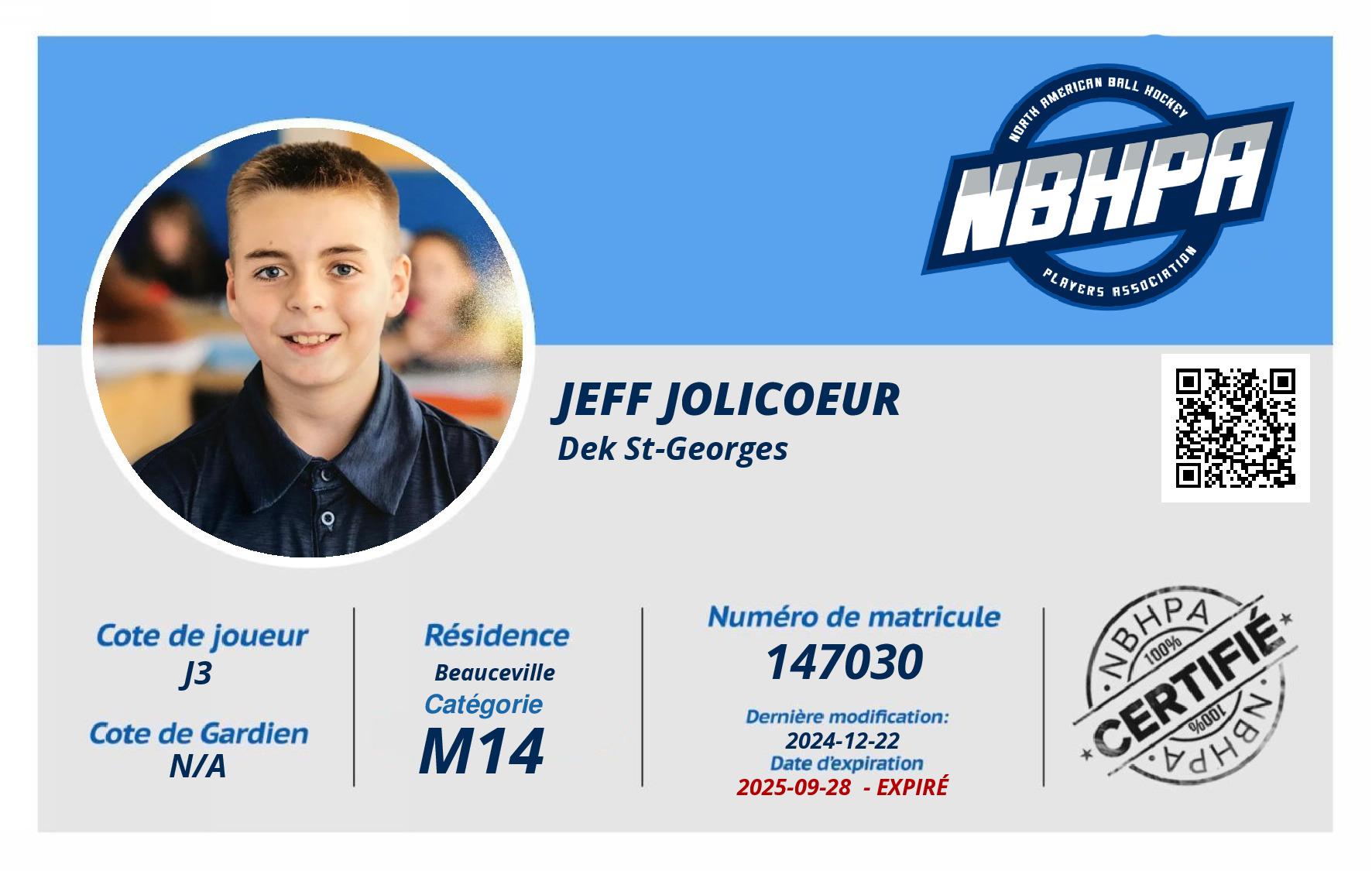 Jeff Jolicoeur