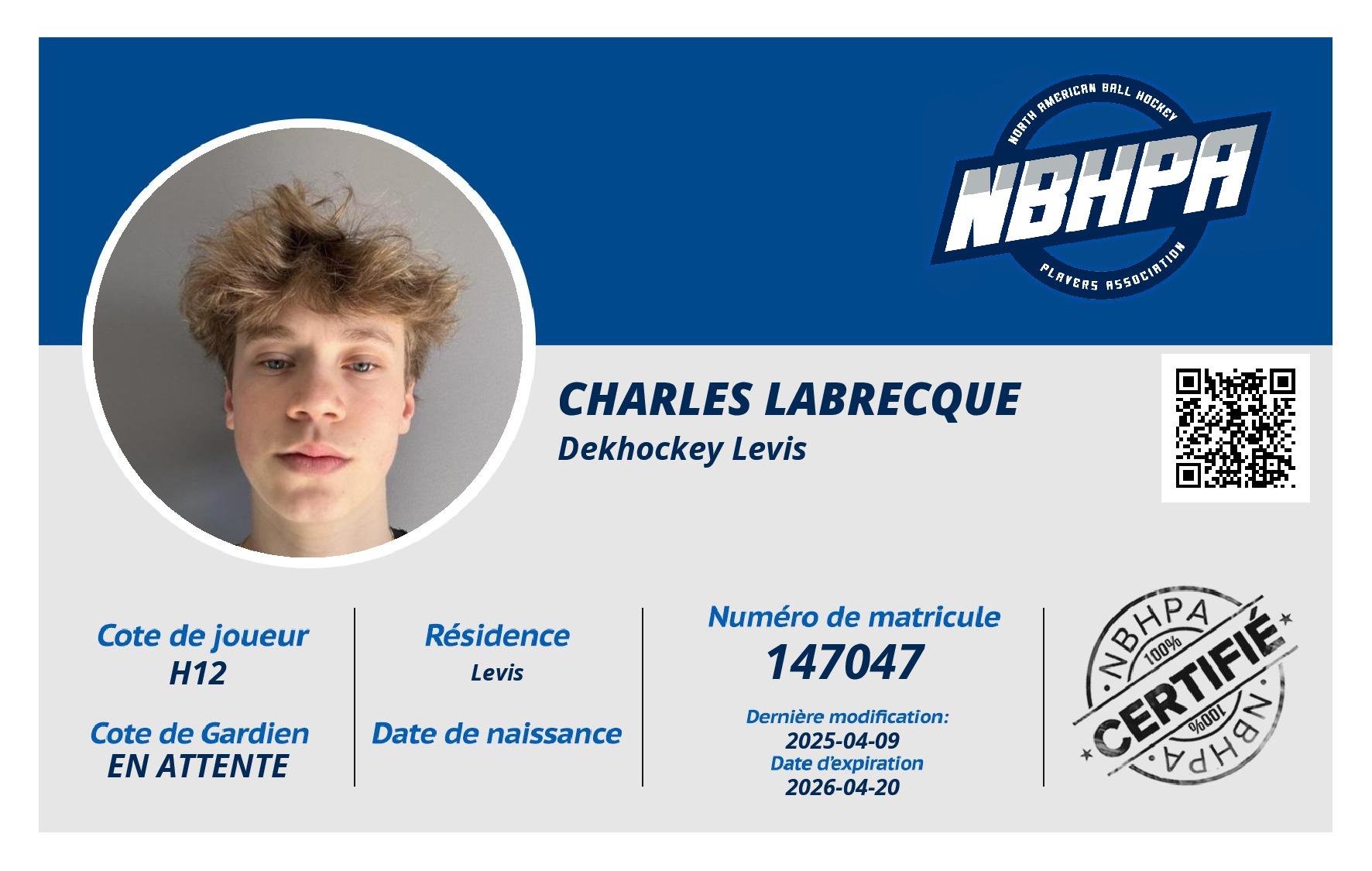 Charles Labrecque