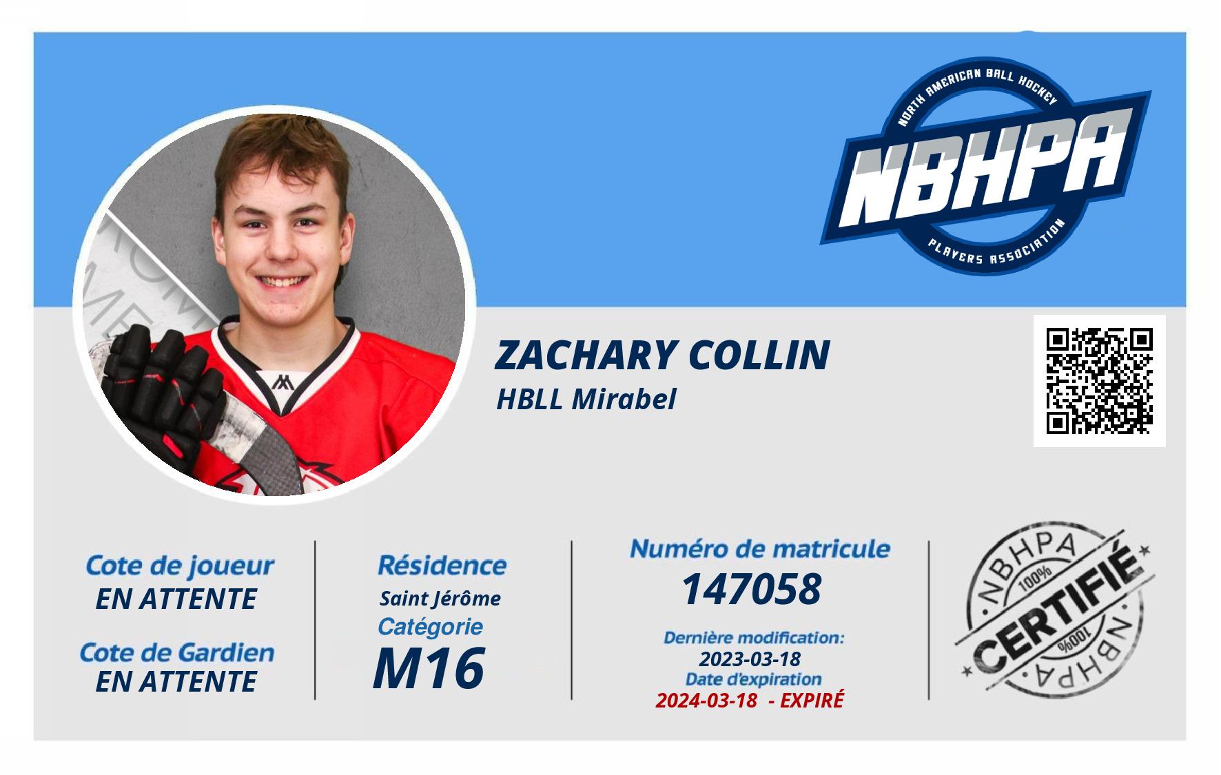Zachary Collin