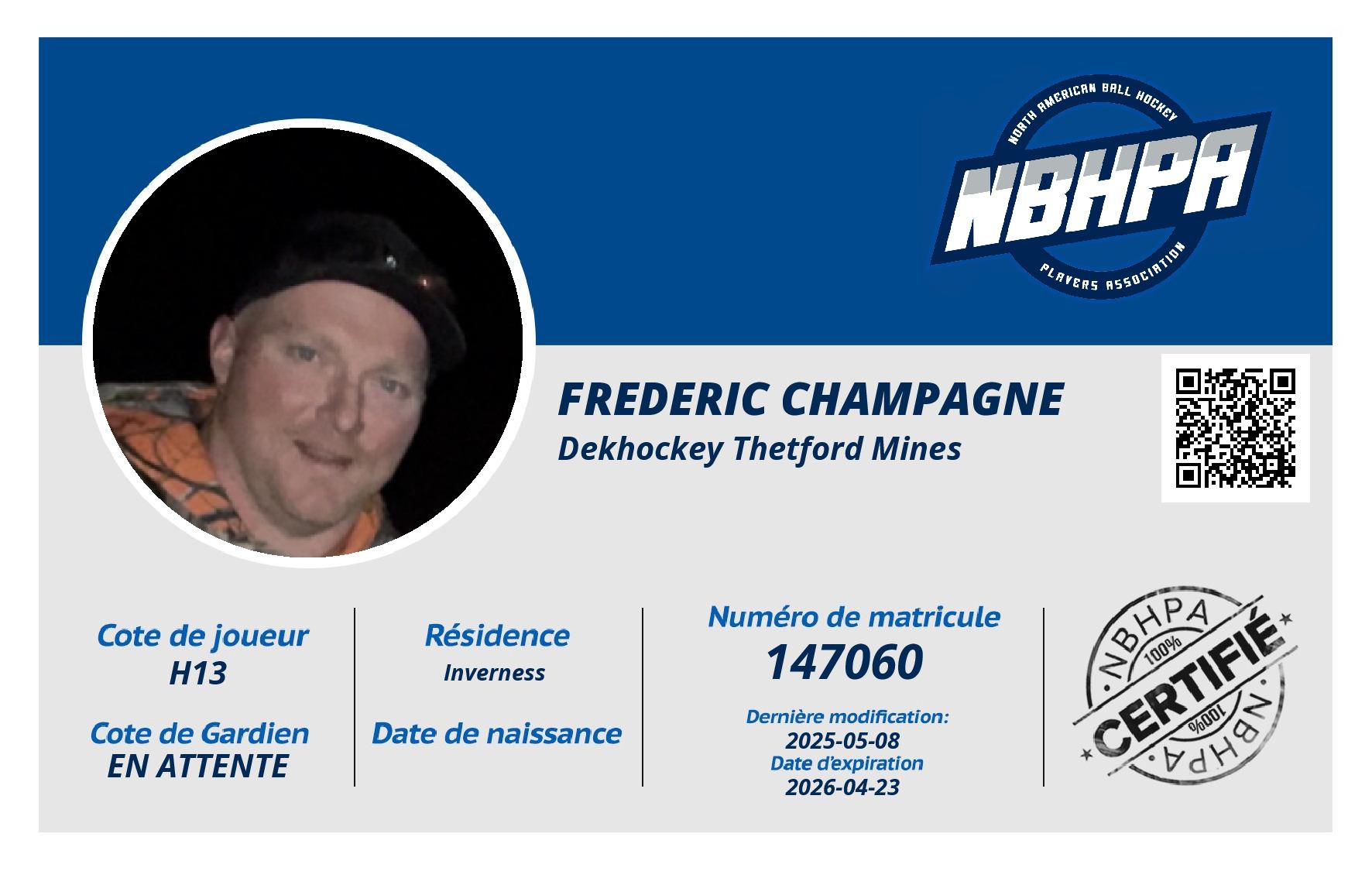 Frederic Champagne