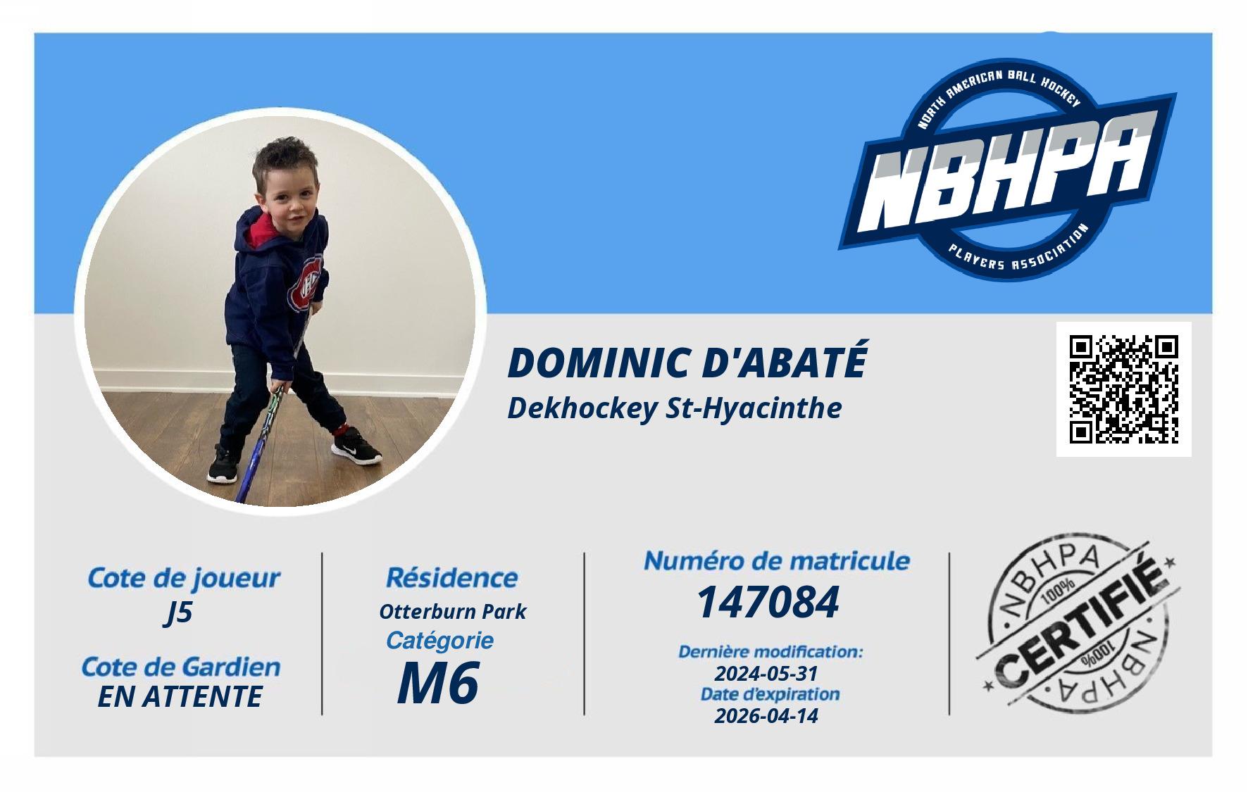 Dominic D'Abaté