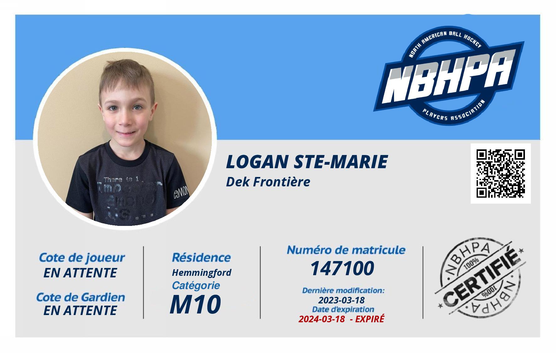 Logan Ste-Marie