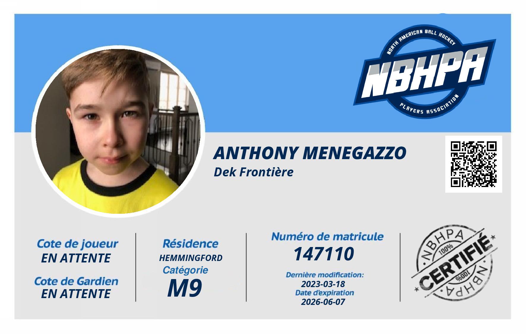 Anthony Menegazzo