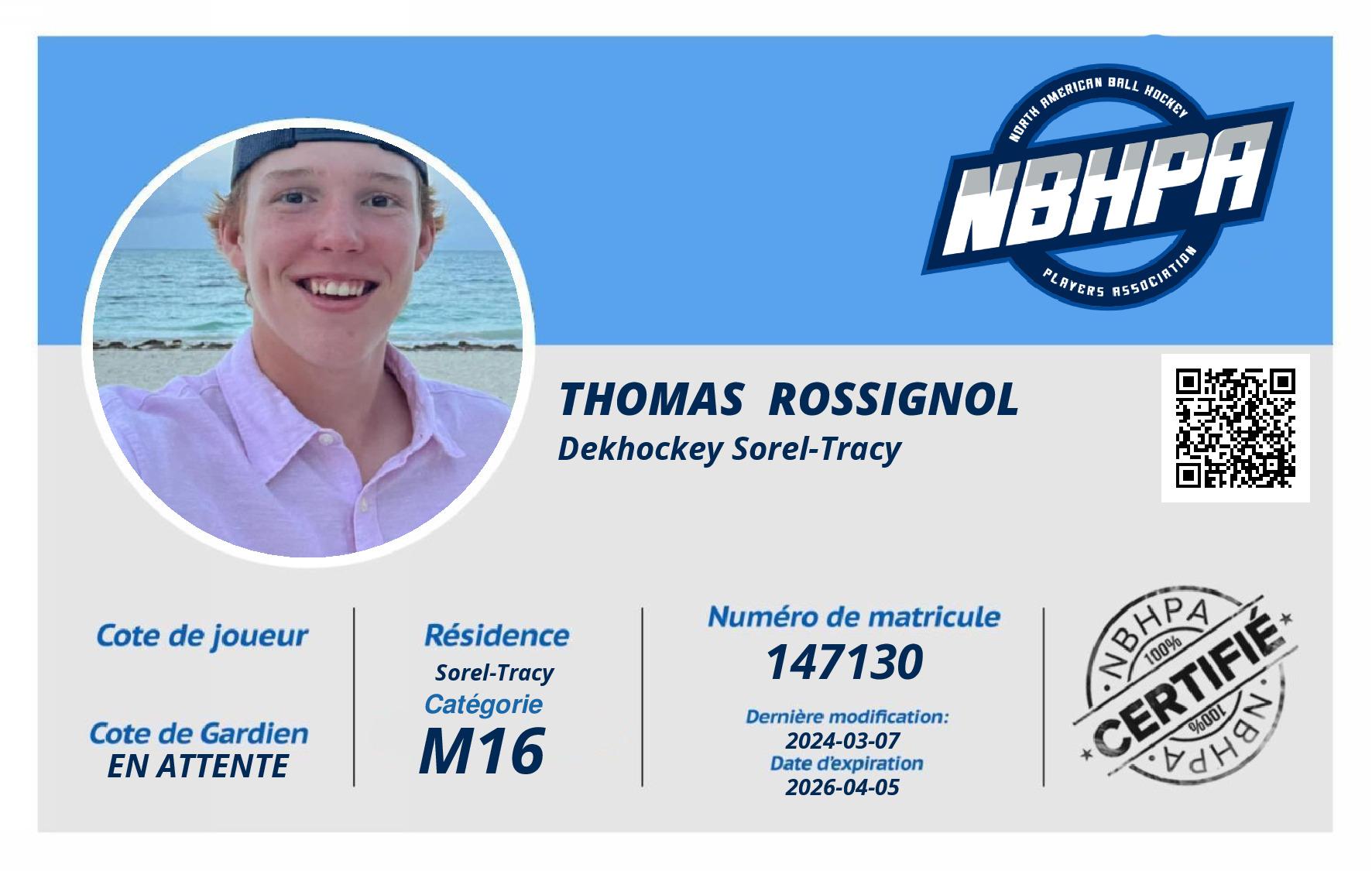 Thomas  Rossignol 