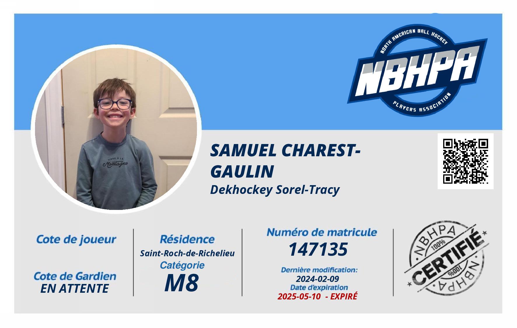 Samuel Charest-Gaulin