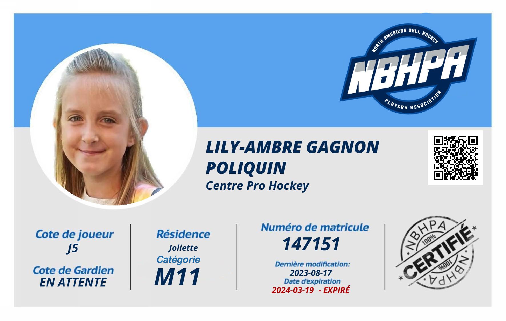 Lily-Ambre Gagnon Poliquin